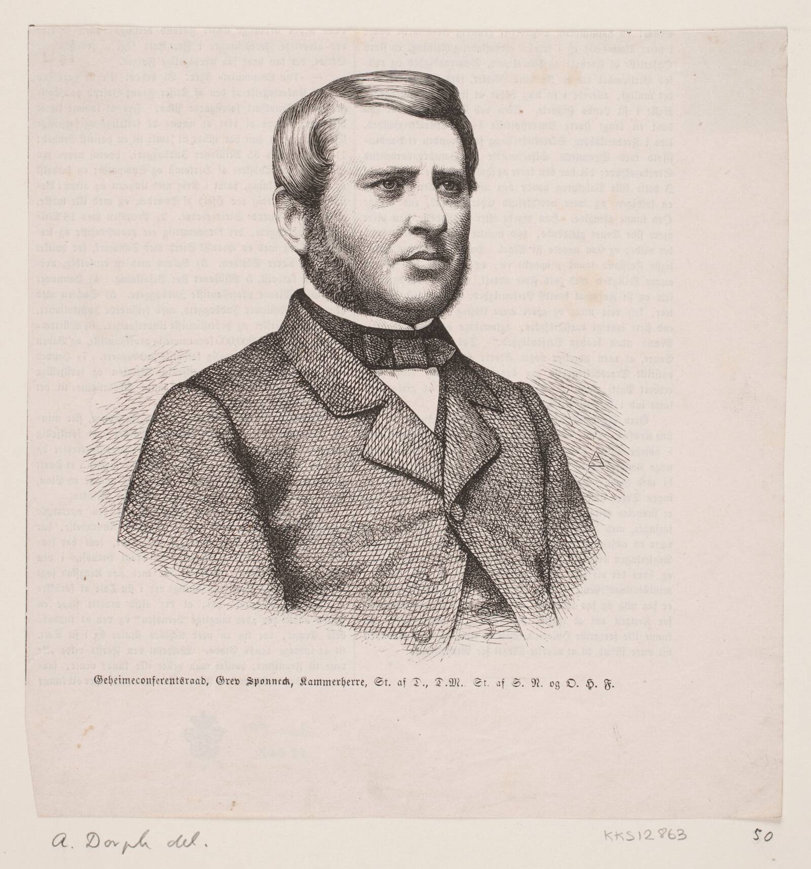 W.C. E. Sponneck, Ubekendt, 1861-1865