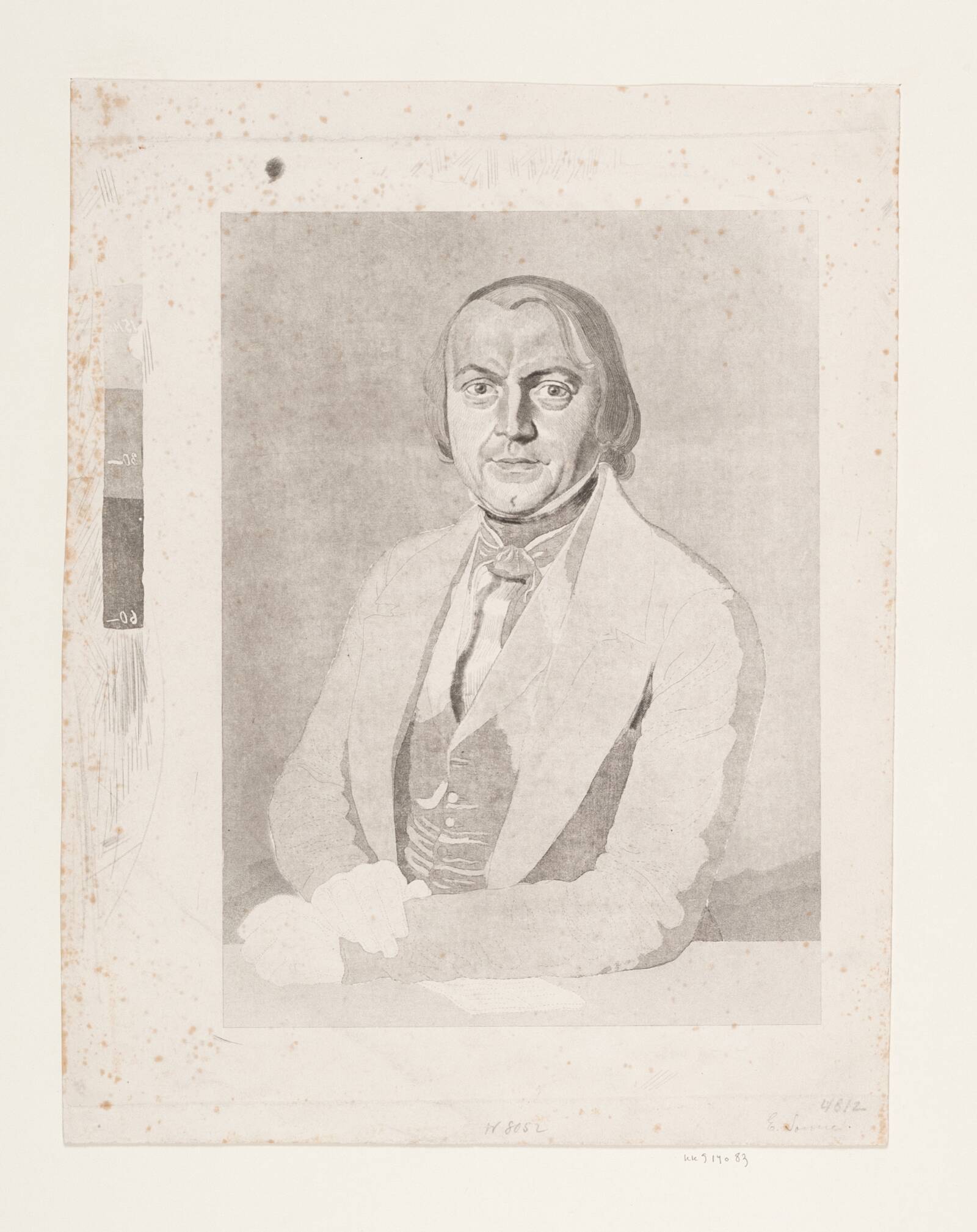Biskop D. G. Monrad, Edvard Sonne, 1804-1887