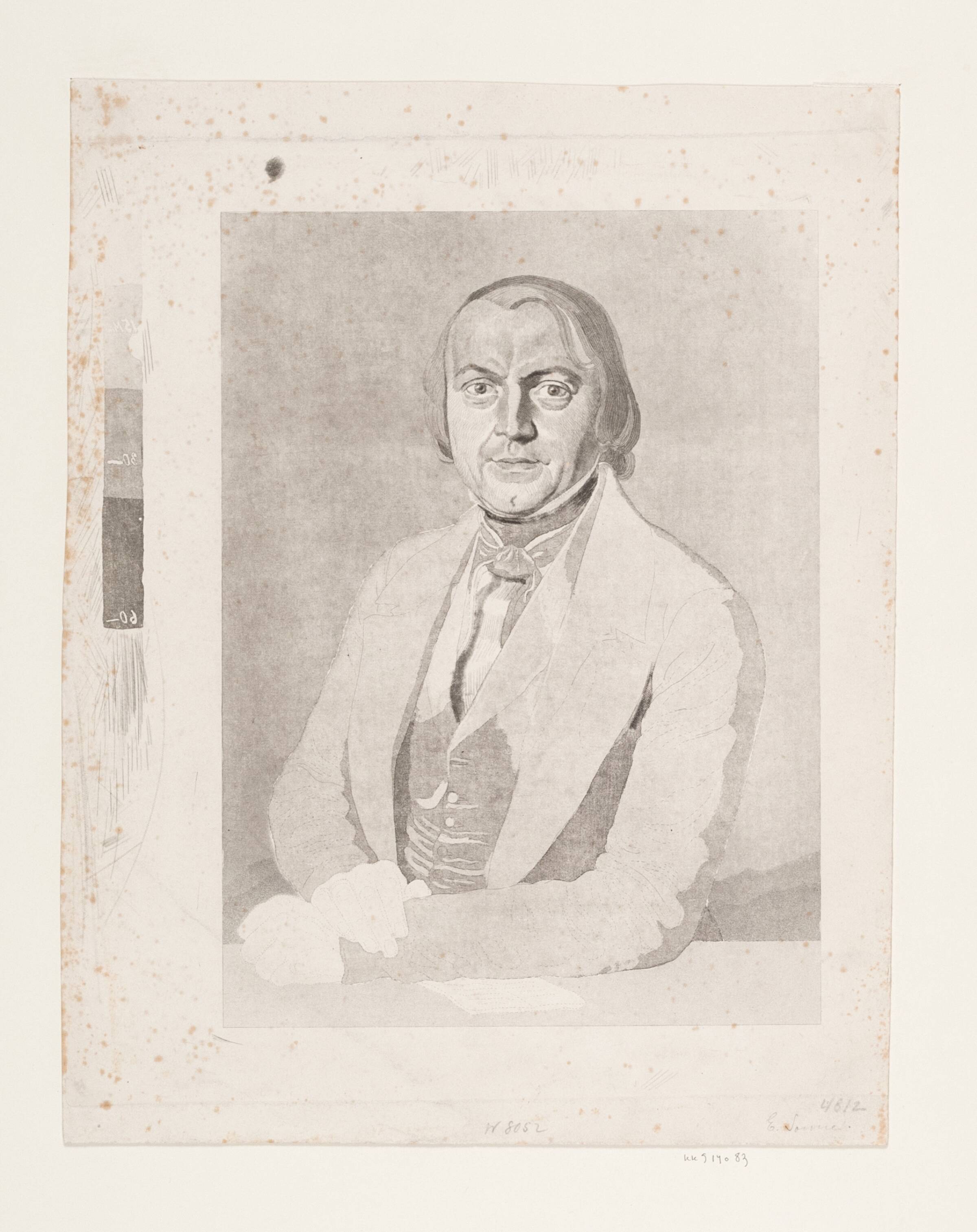 Biskop D. G. Monrad, Edvard Sonne, 1804-1887