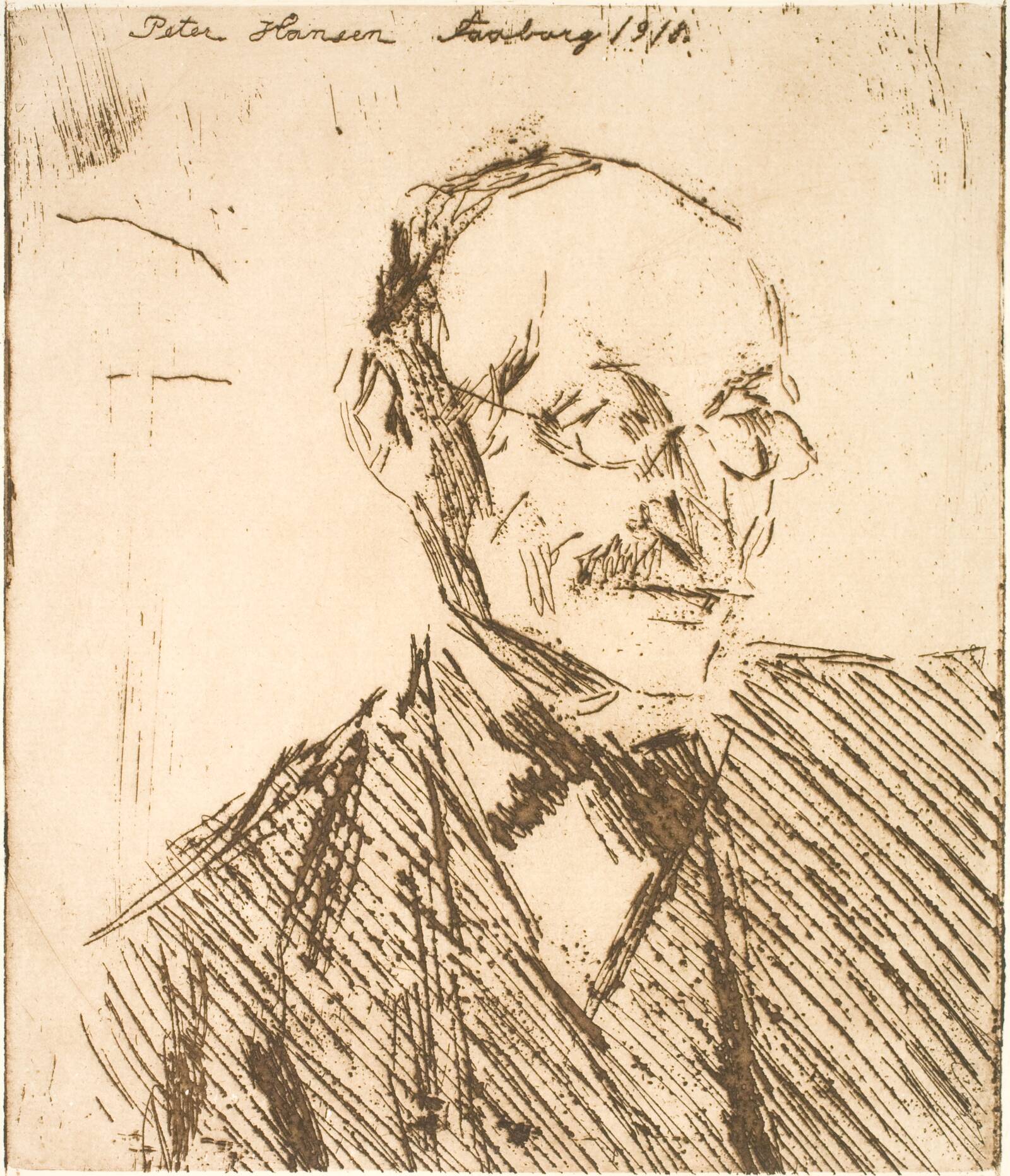 Peter Hansen, Christian Juel Madsen, 1918