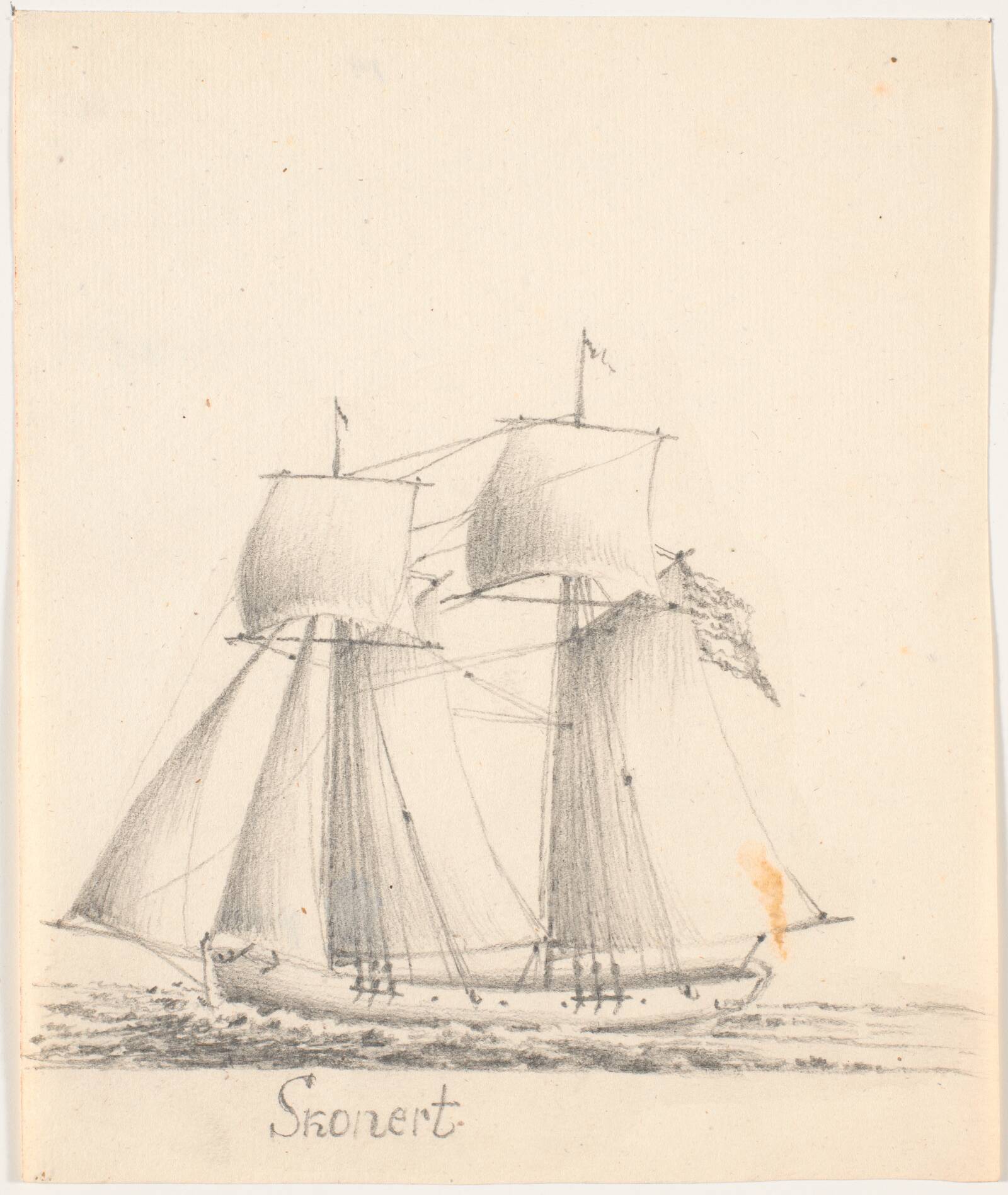 Skonnert, C.A. Lorentzen, 1746-1828