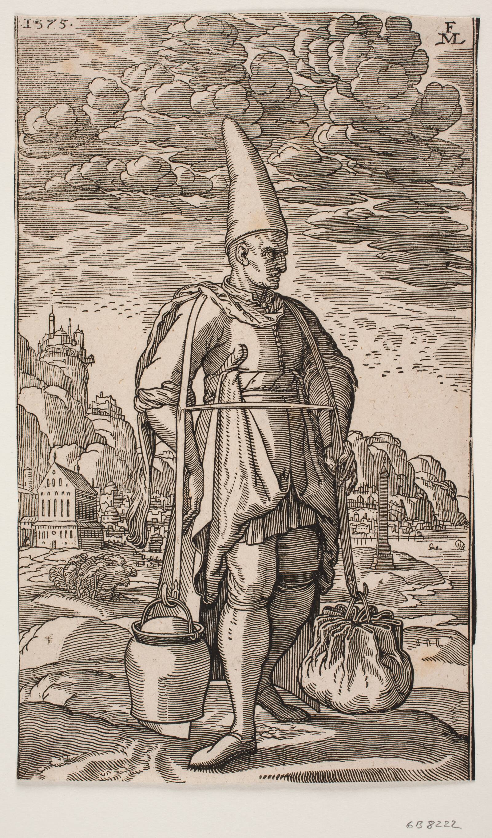 Janitsharernes kok, Melchior Lorck, 1575