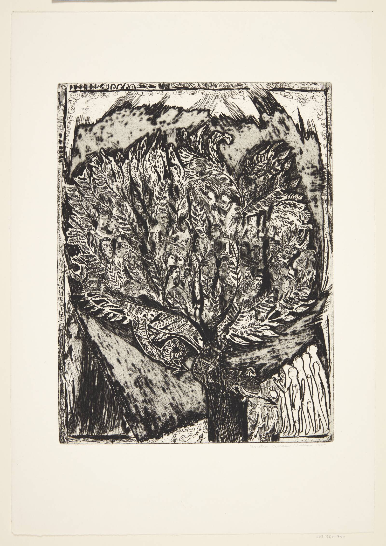 "Samhållet", Kerstin Abram-Nilsson, 1959
