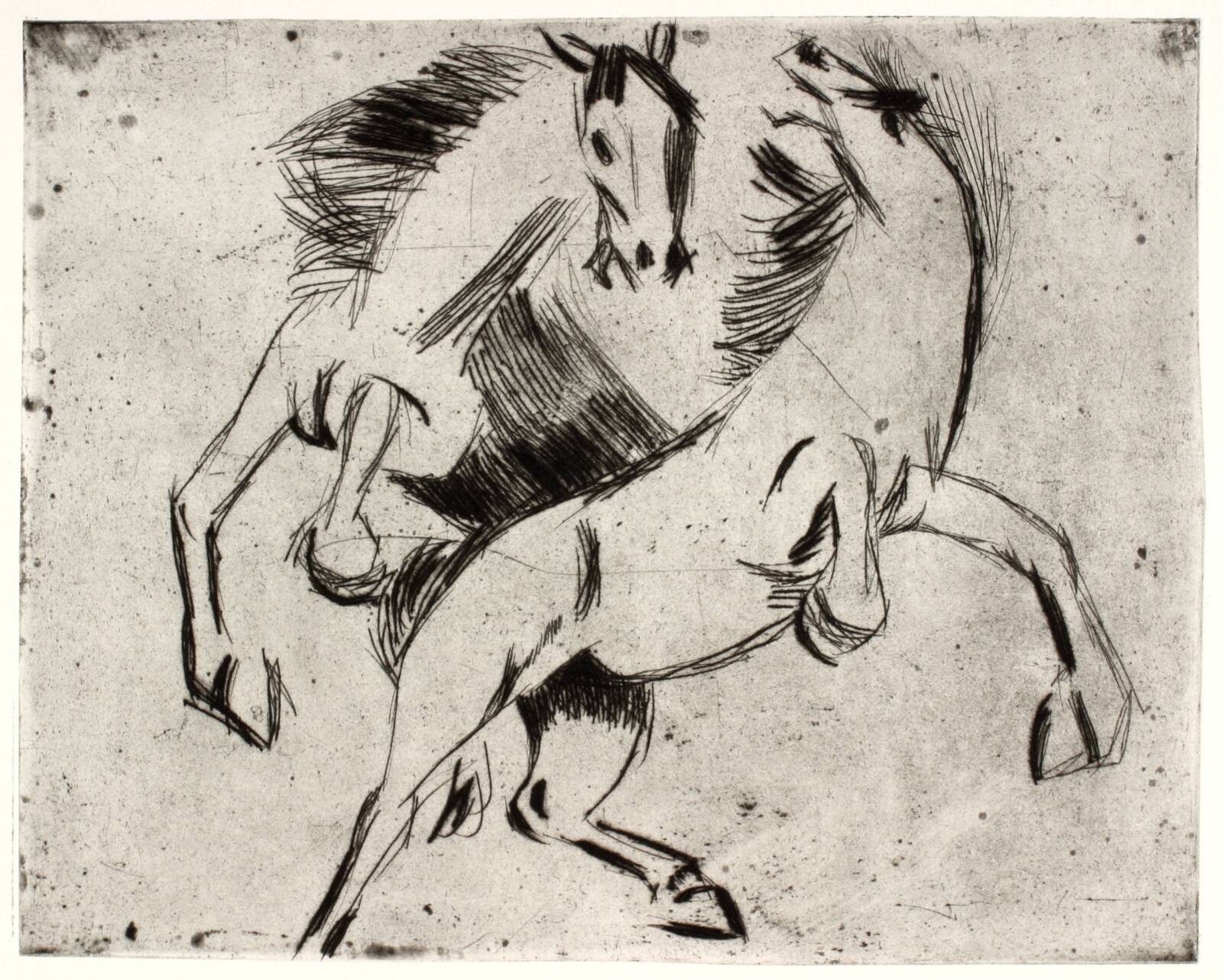 Stejlende heste, Kaj Ejstrup, 1930-1933