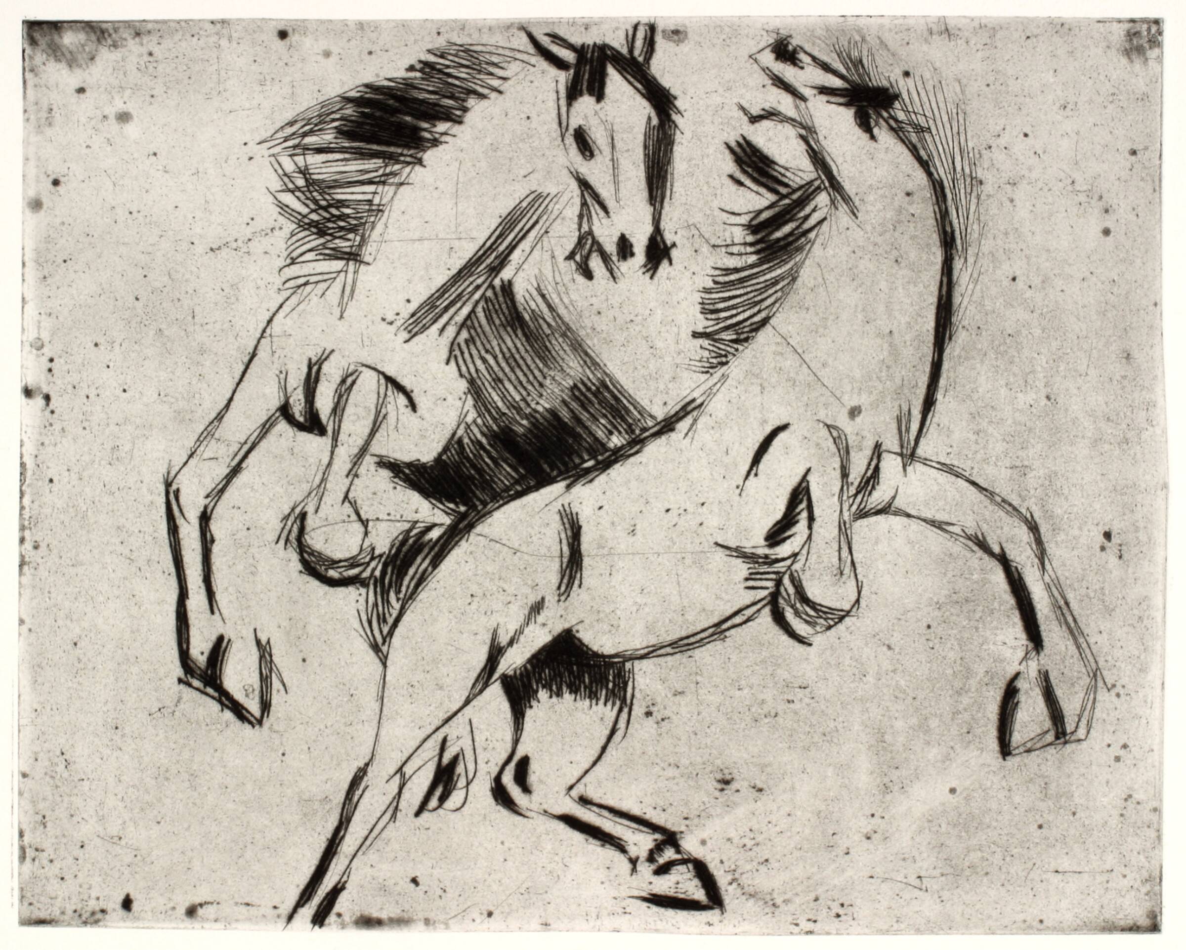 Stejlende heste, Kaj Ejstrup, 1930-1933