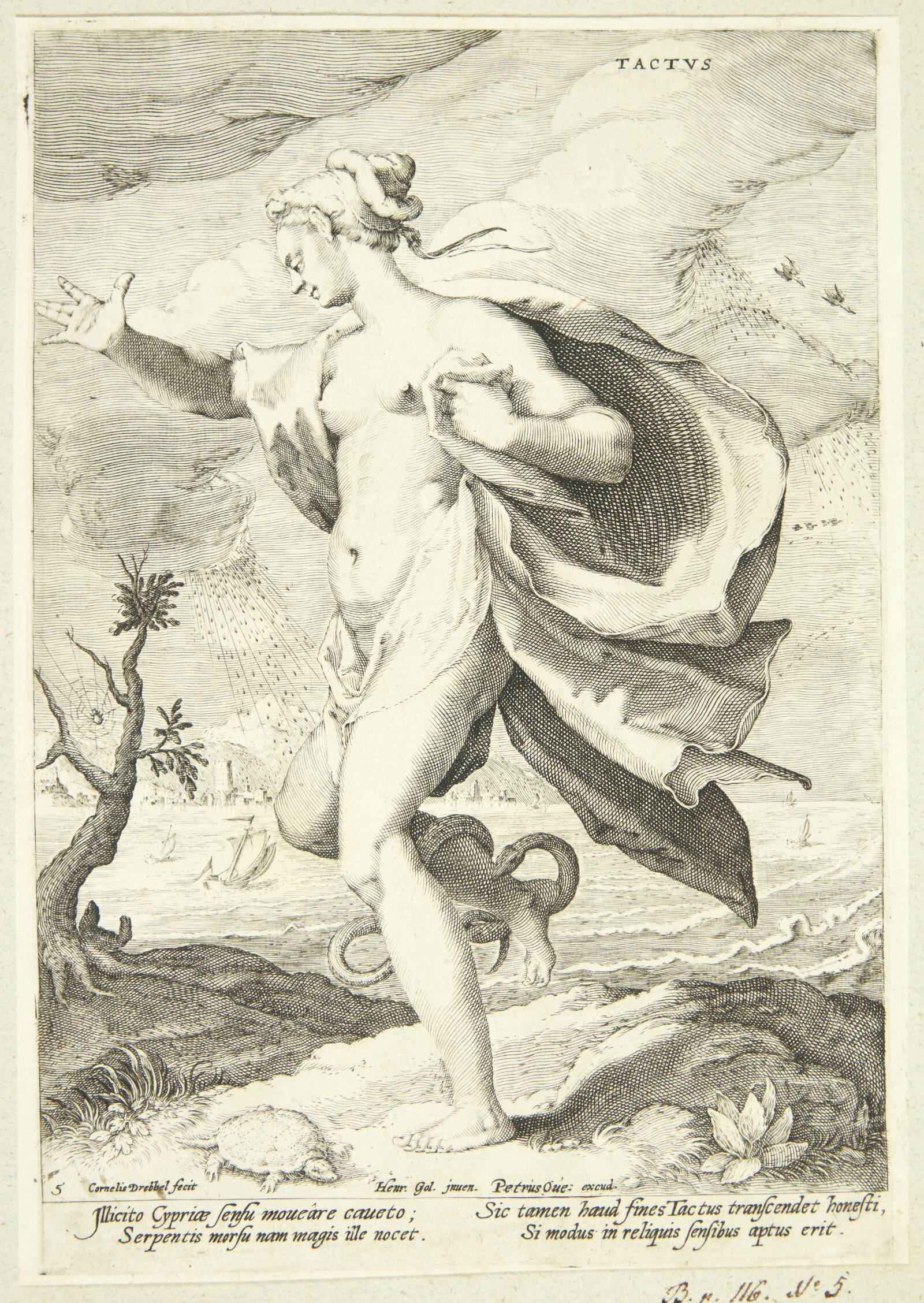 Følesansen, Cornelis Jacobsz Drebbel, 1572-1633