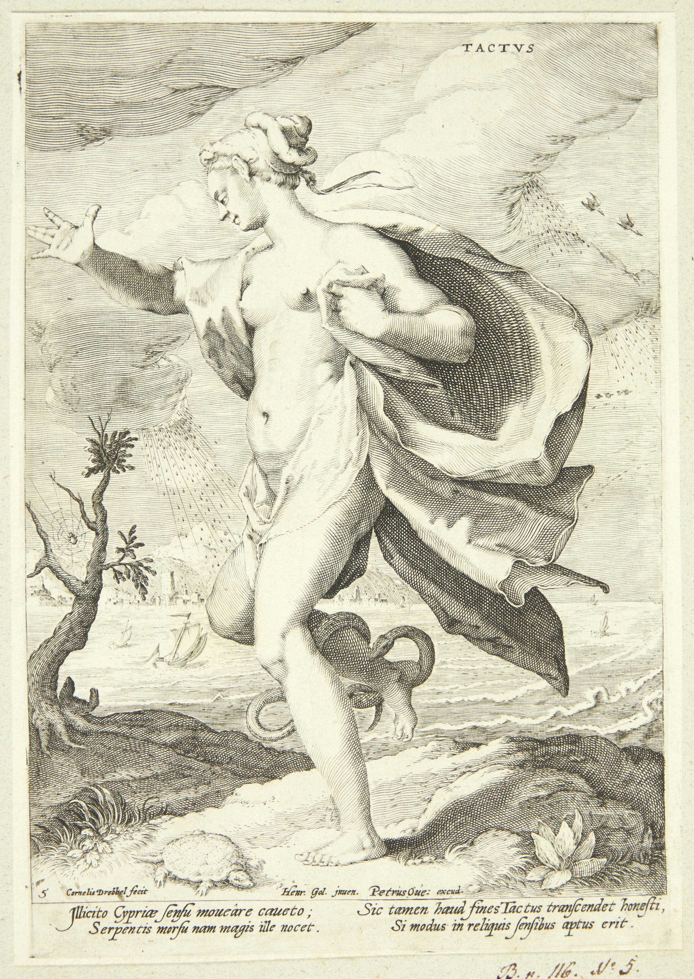 Følesansen, Cornelis Jacobsz Drebbel, 1572-1633