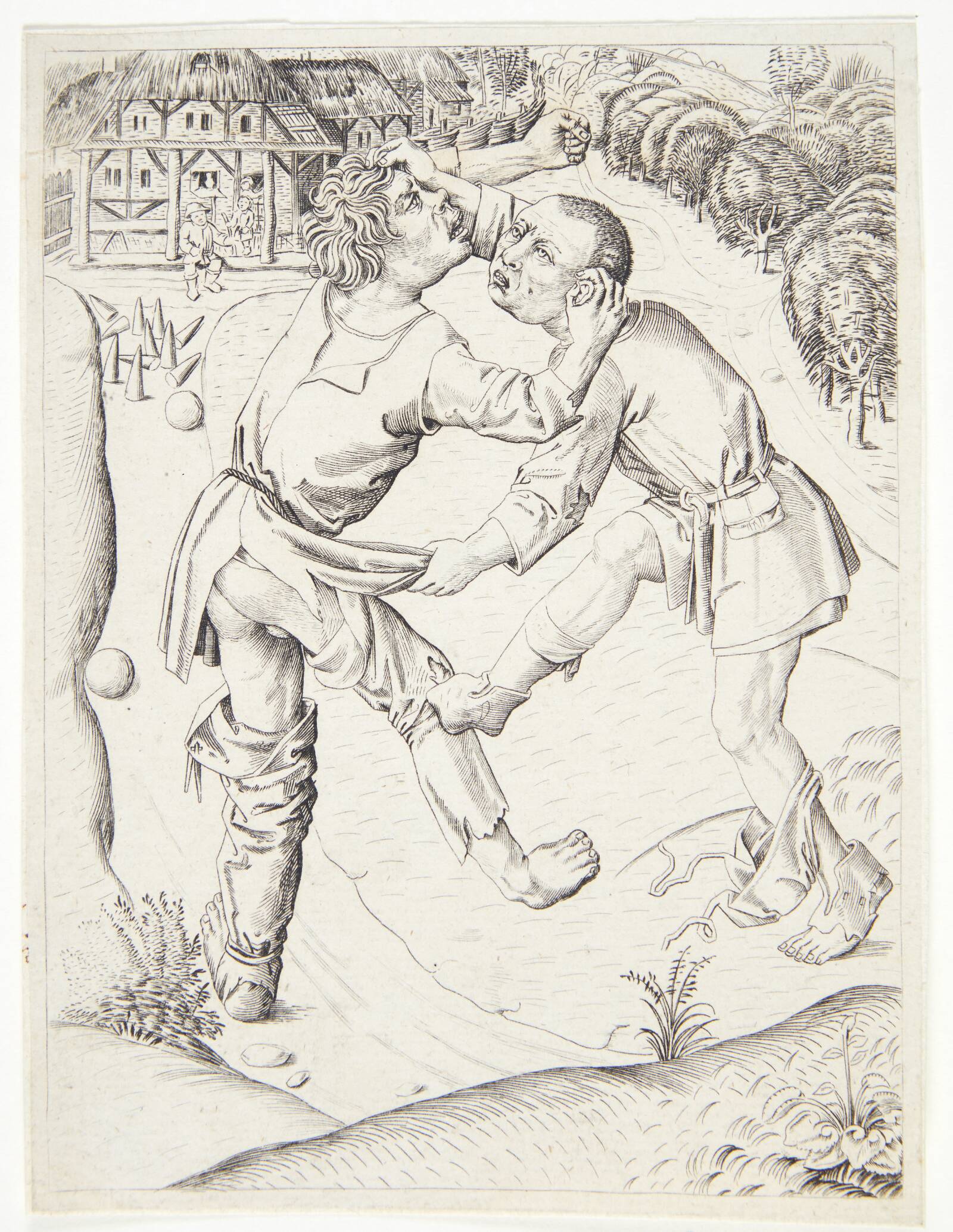 To bønder der slås, Ubekendt, 1826-1830