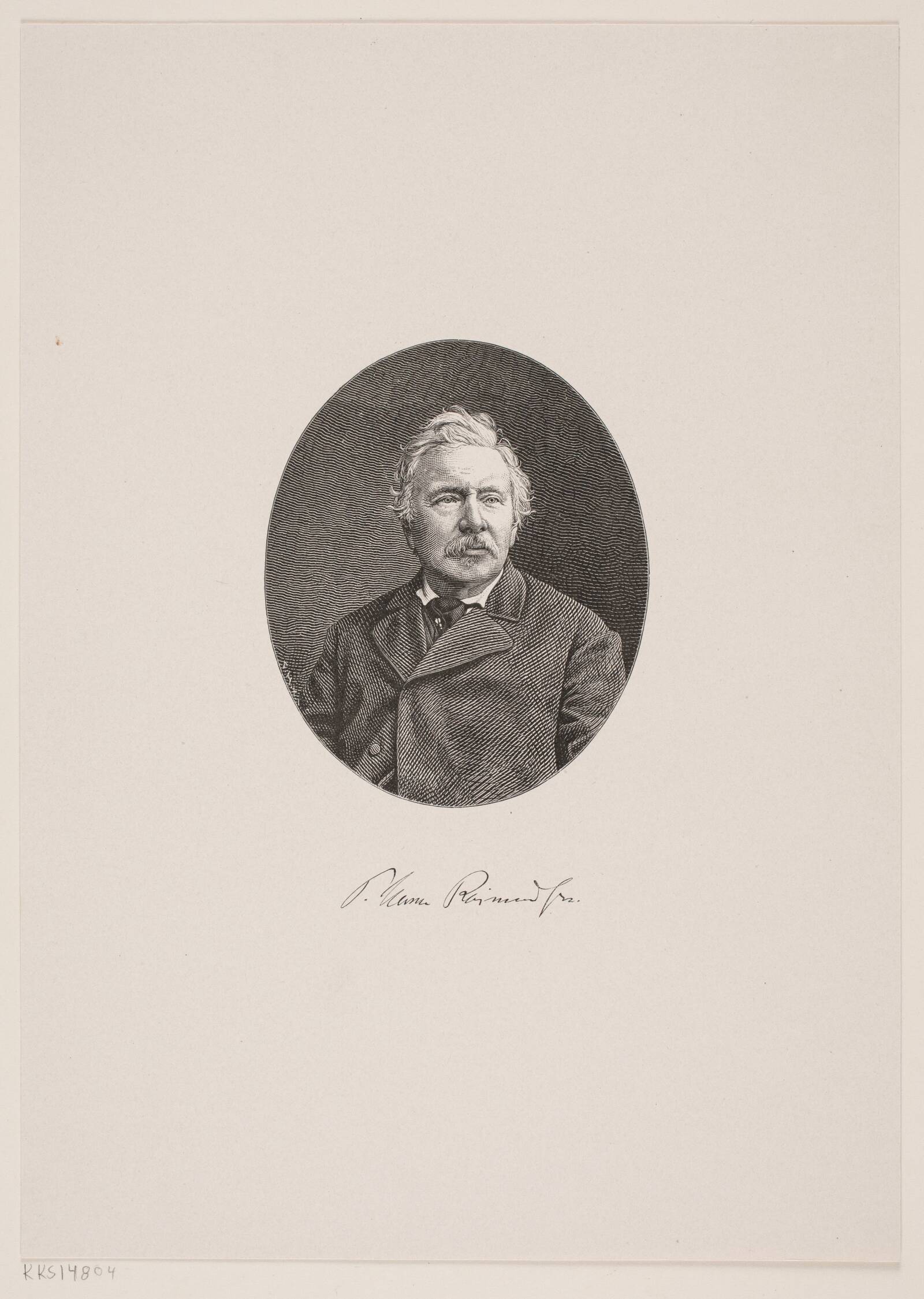 P.H. Rasmussen, malerirestaurator, H.P. Hansen, 1829-1899