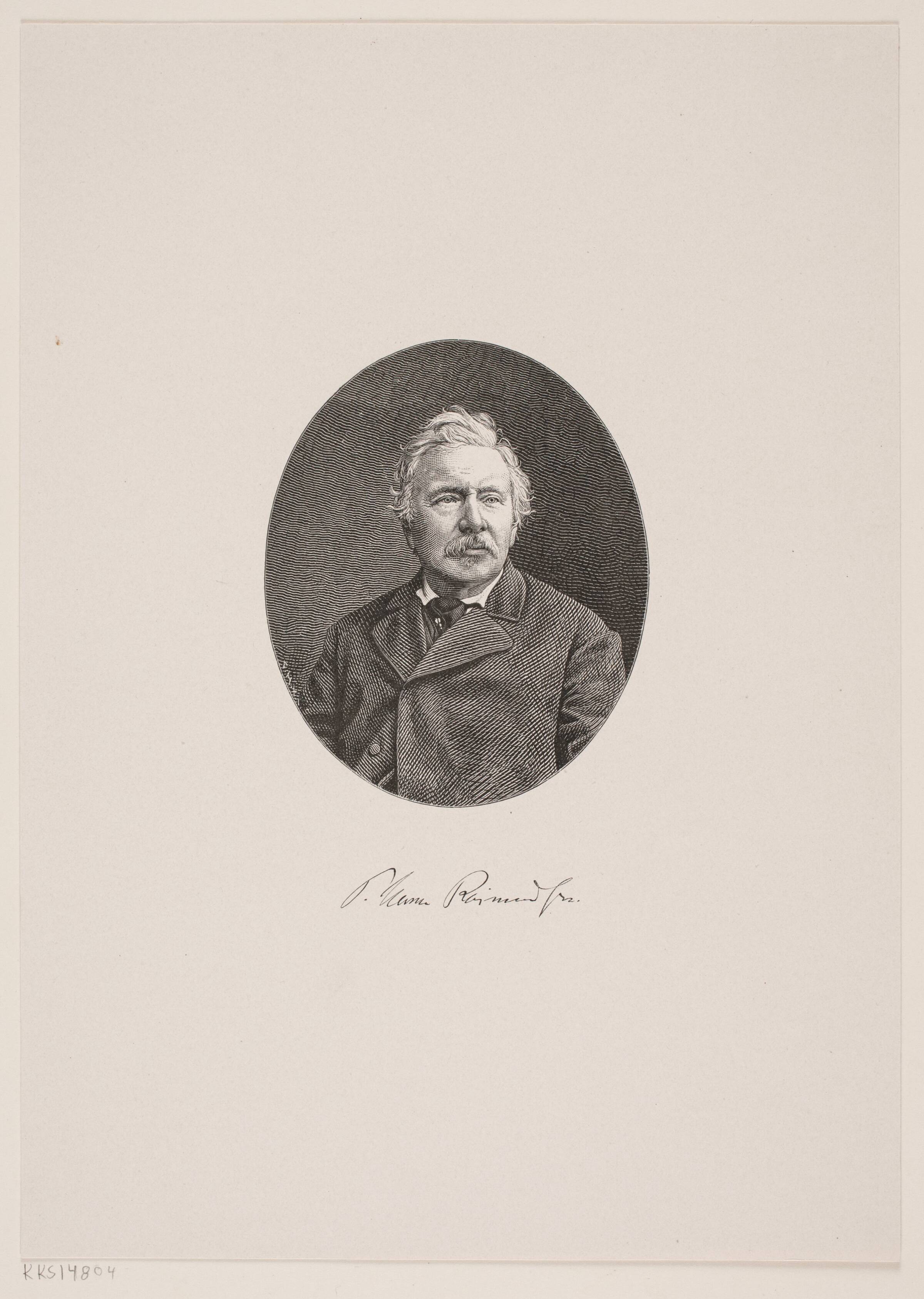 P.H. Rasmussen, malerirestaurator, H.P. Hansen, 1829-1899