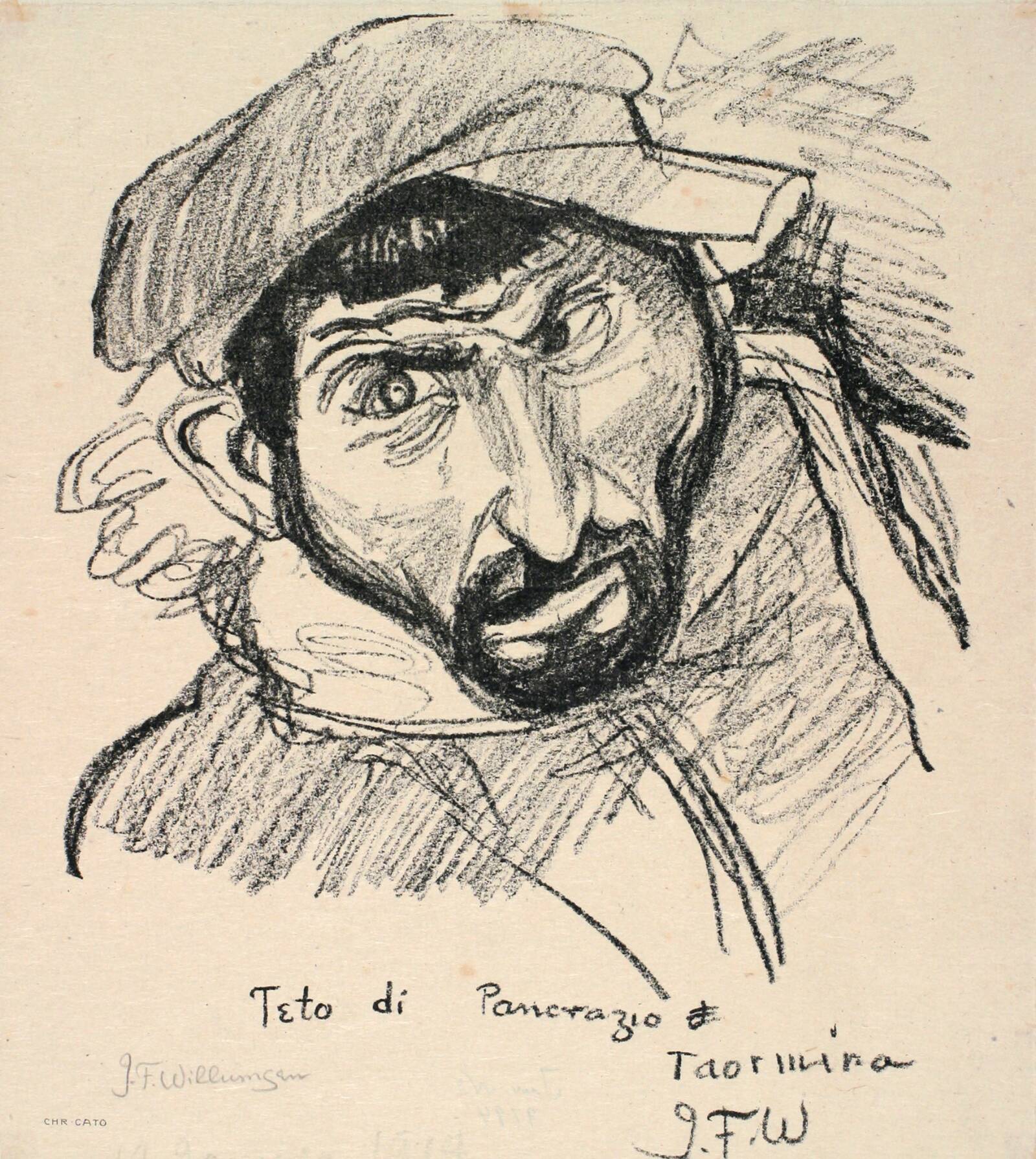 Teto di Pancrazio, J.F. Willumsen, 1914