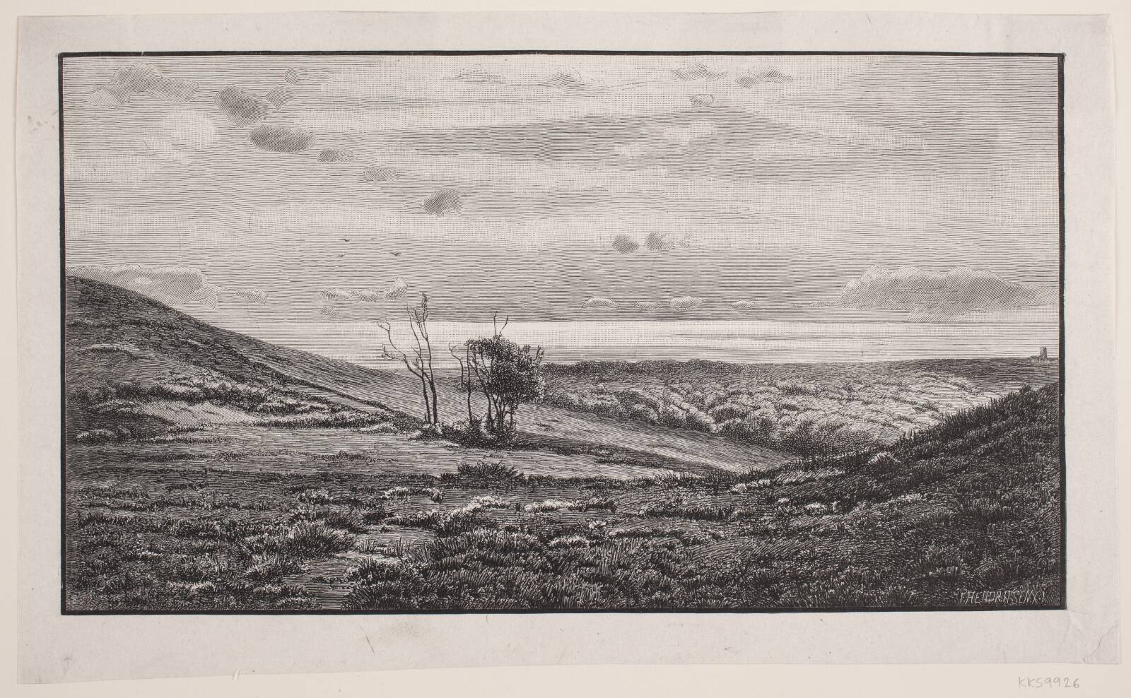 Gedebjerget ved Sæby, Ubekendt, 1885