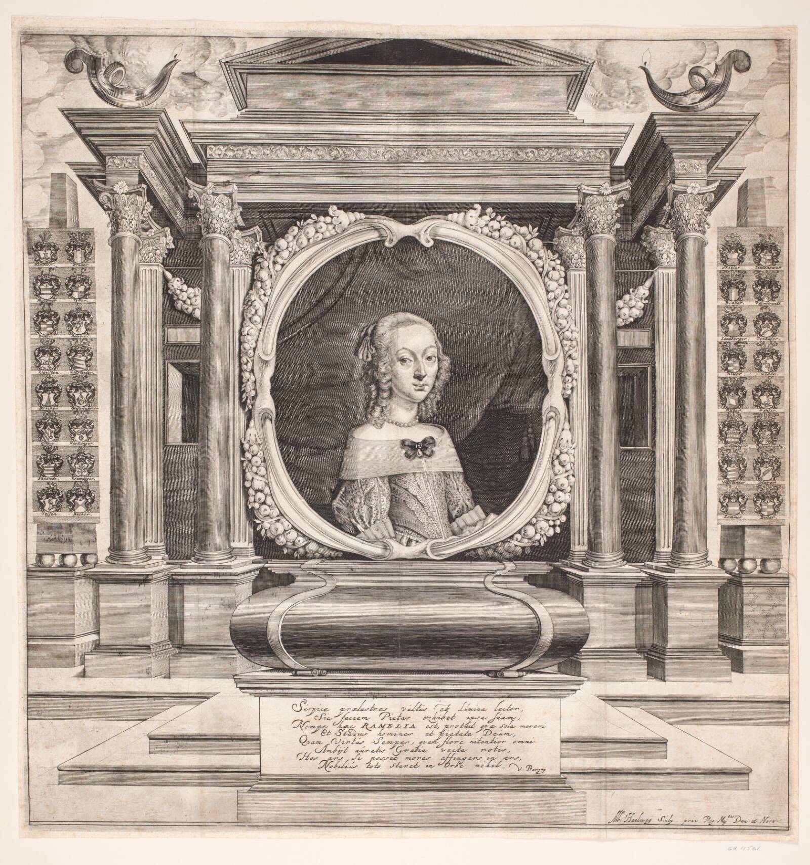 Birgitte Ramel. Til ligprædiken, Albert Haelwegh, 1647