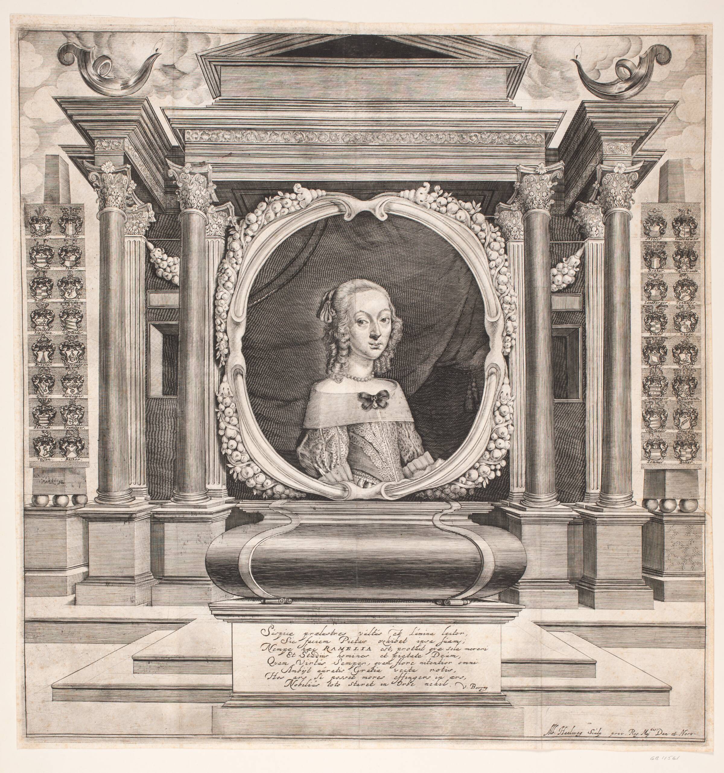 Birgitte Ramel. Til ligprædiken, Albert Haelwegh, 1647