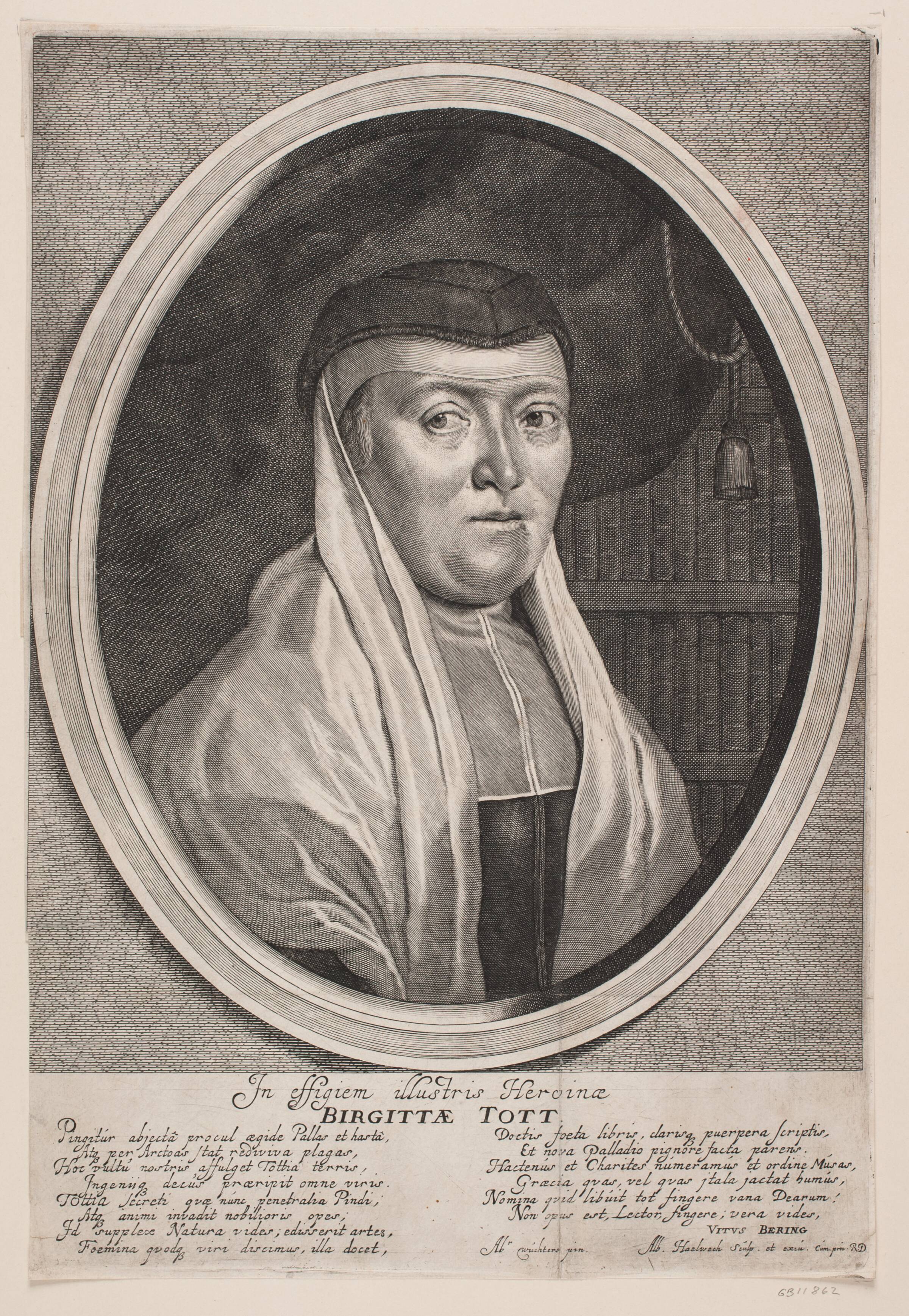 Birgitte Thott, Albert Haelwegh, 1640-1657