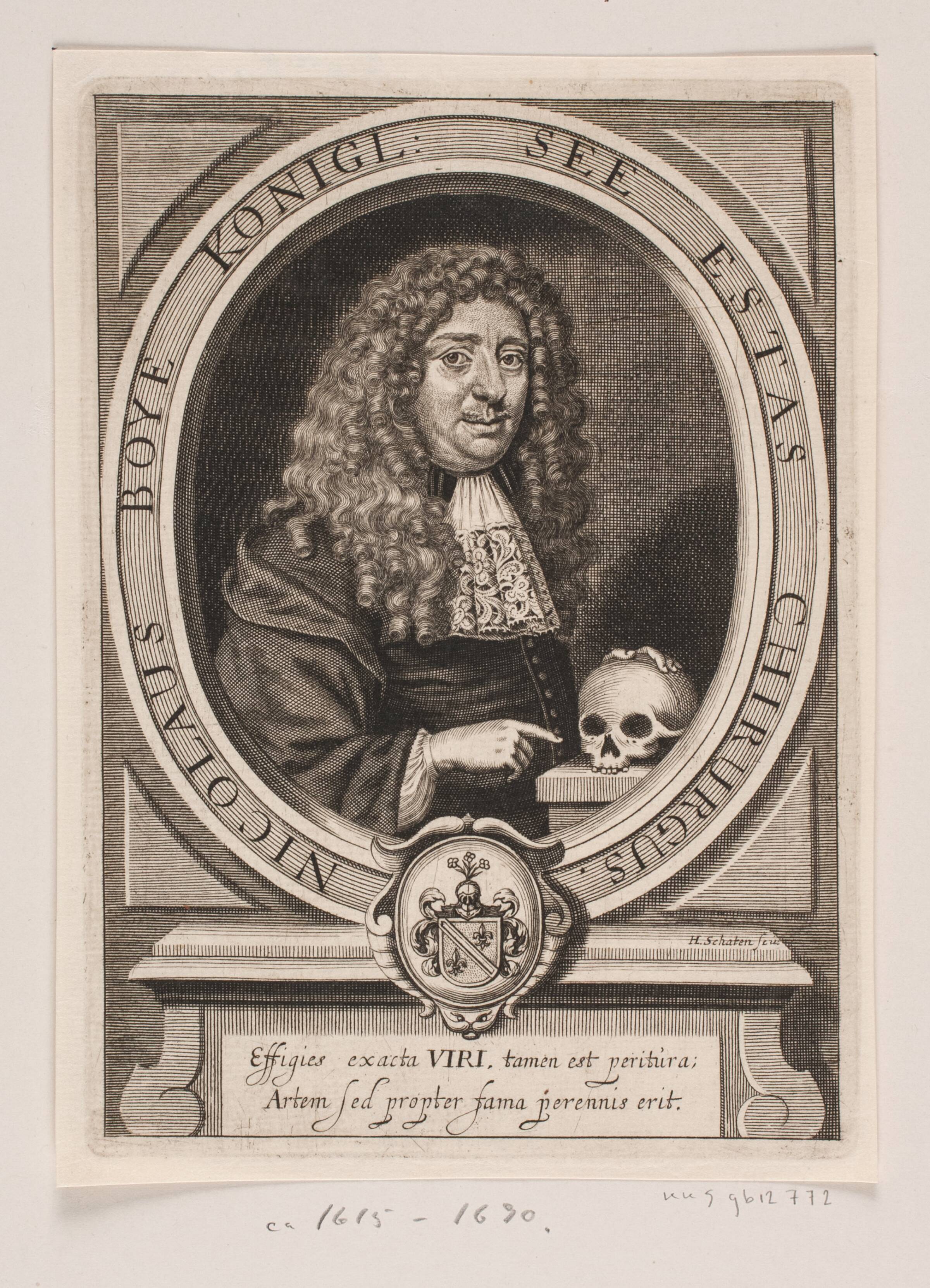 Nicolai Boye, Hubert Schaten, 1615-1690
