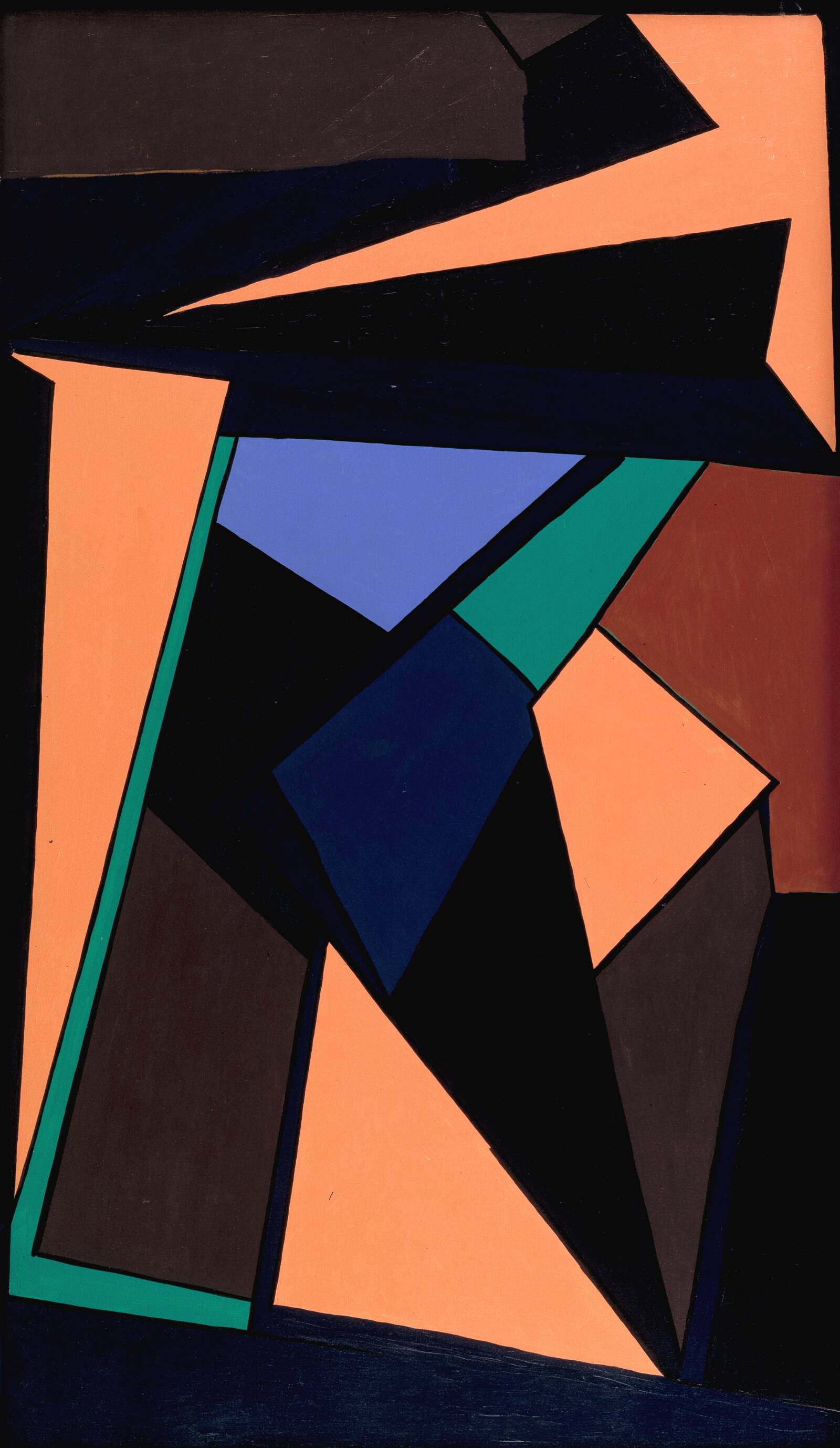 Portrait de Léon Degand, Richard Mortensen, 1969
