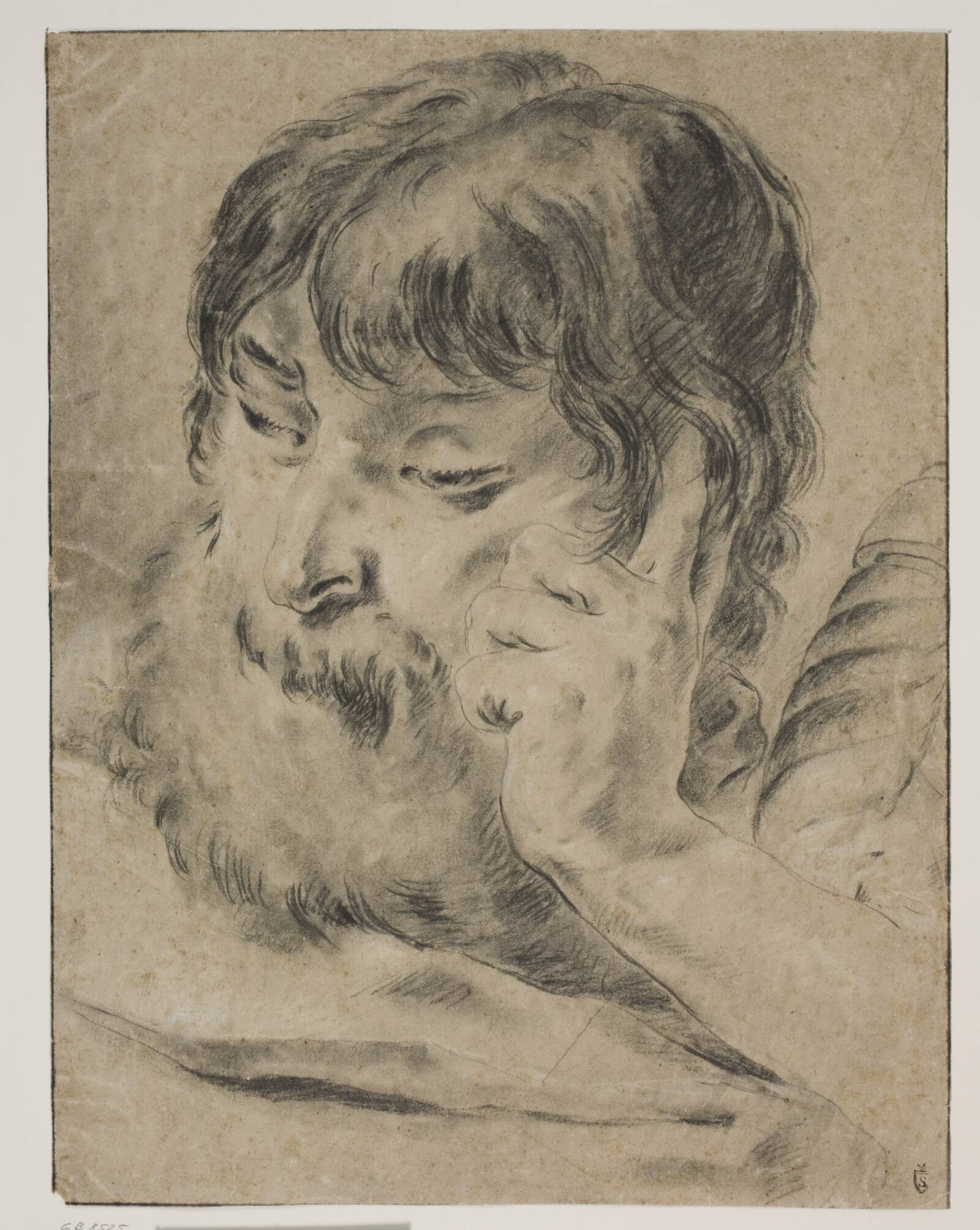 Apostlen Paulus' hoved, Ubekendt, 1682-1754