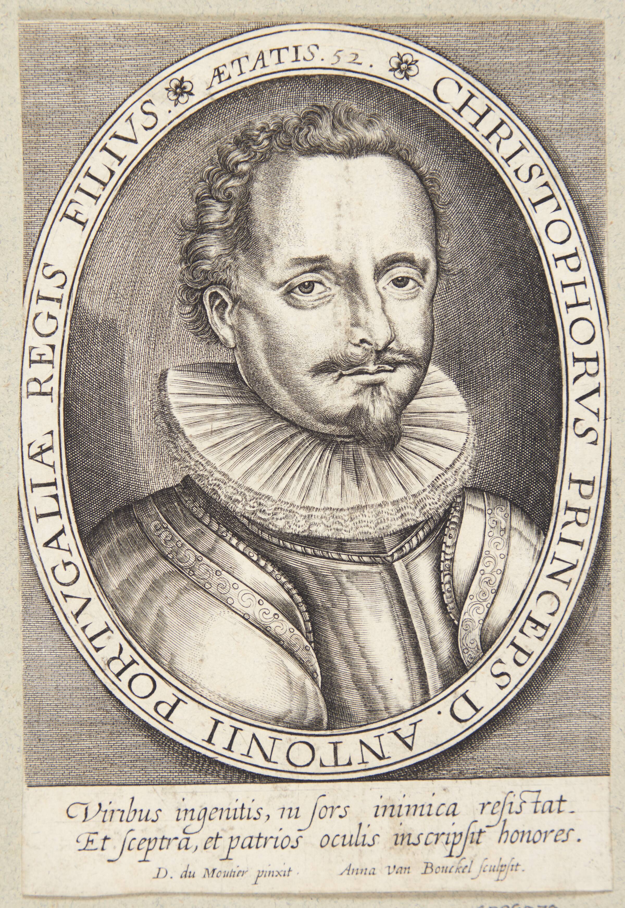 Prins Christopher af Portugal, Anna van Boeckel, 1630-1650