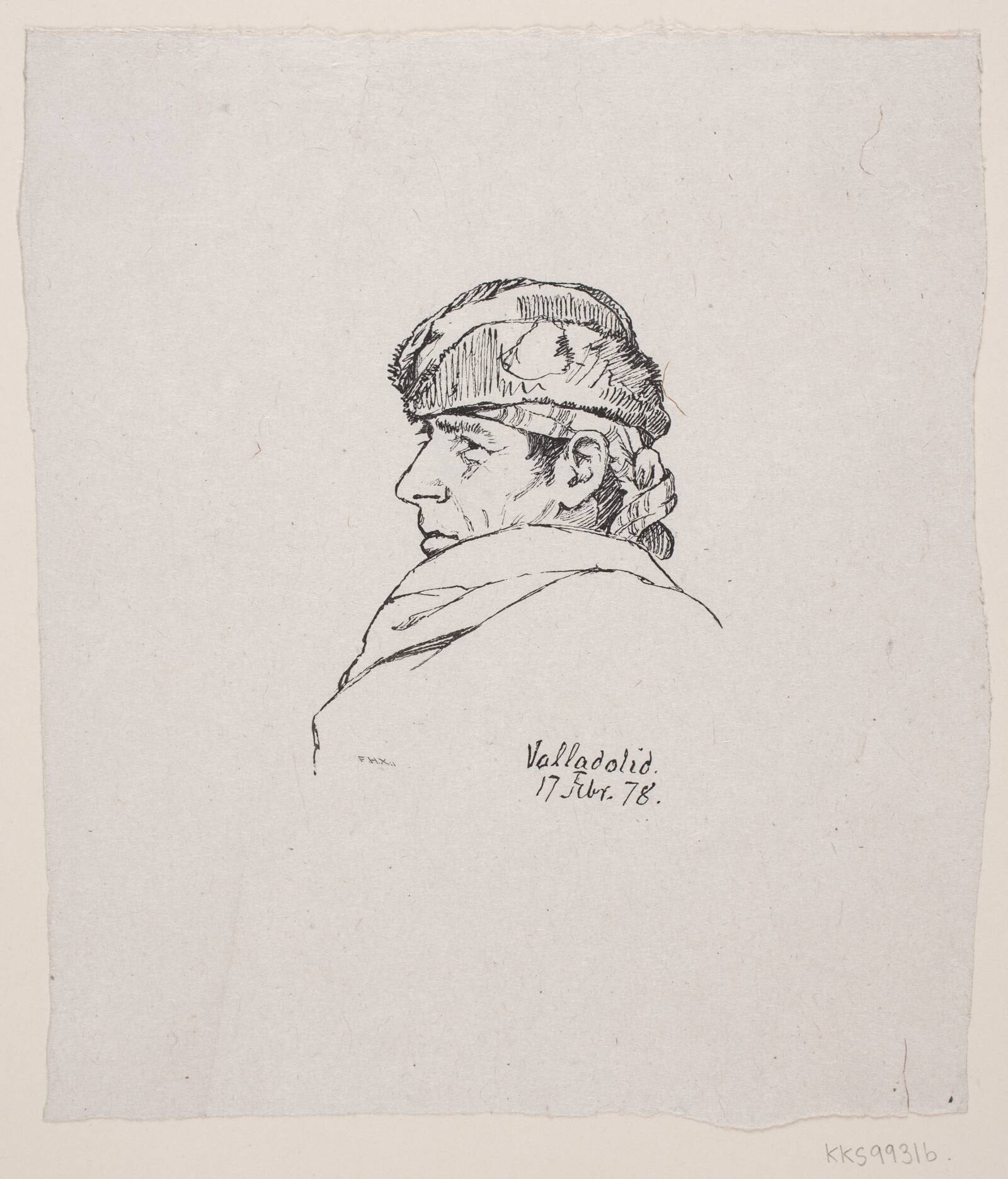 Spansk bonde, Ubekendt, 1878-1880