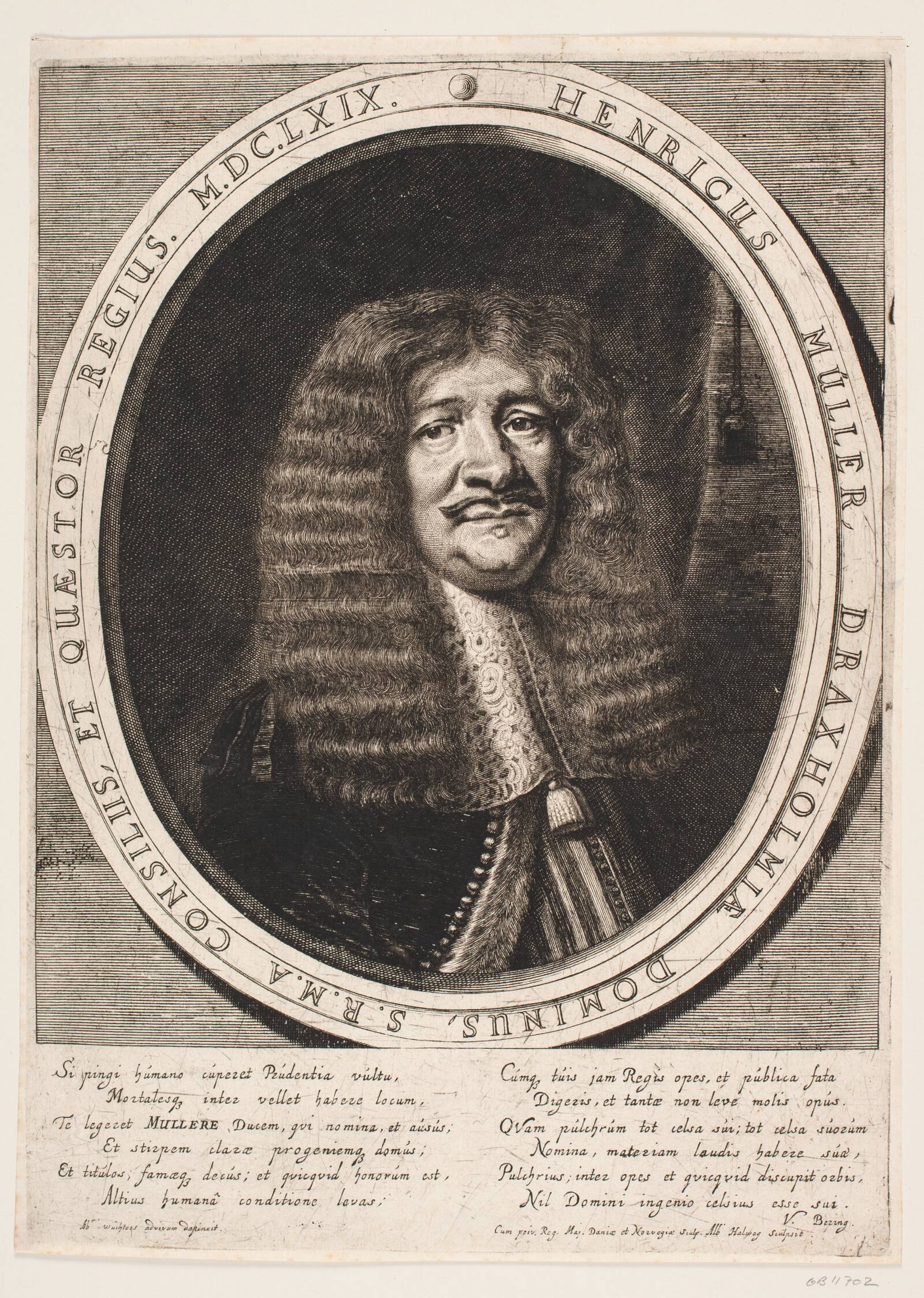 Henrik Müller, Albert Haelwegh, 1670-1679