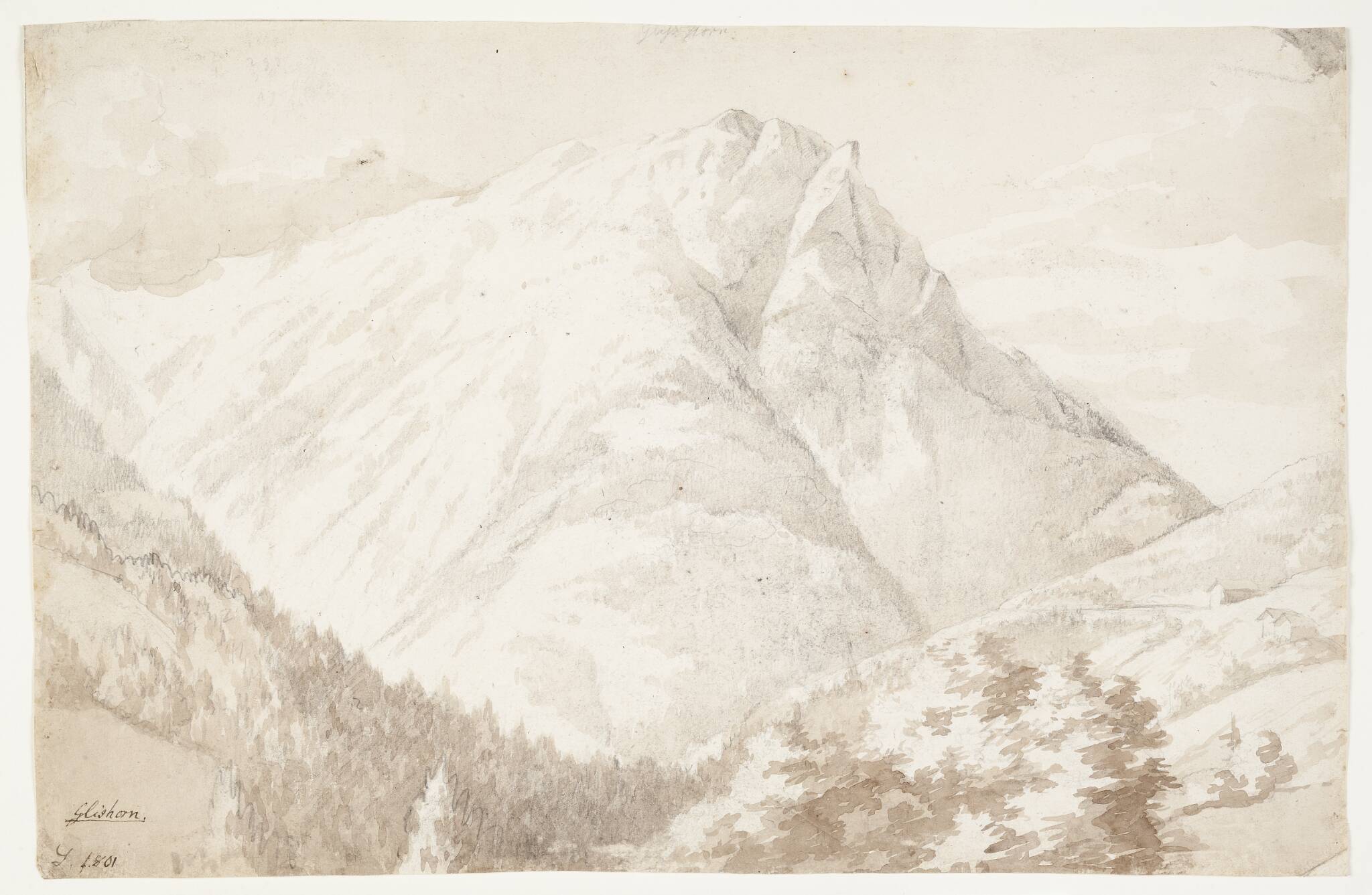 Udsigt over Glishorn