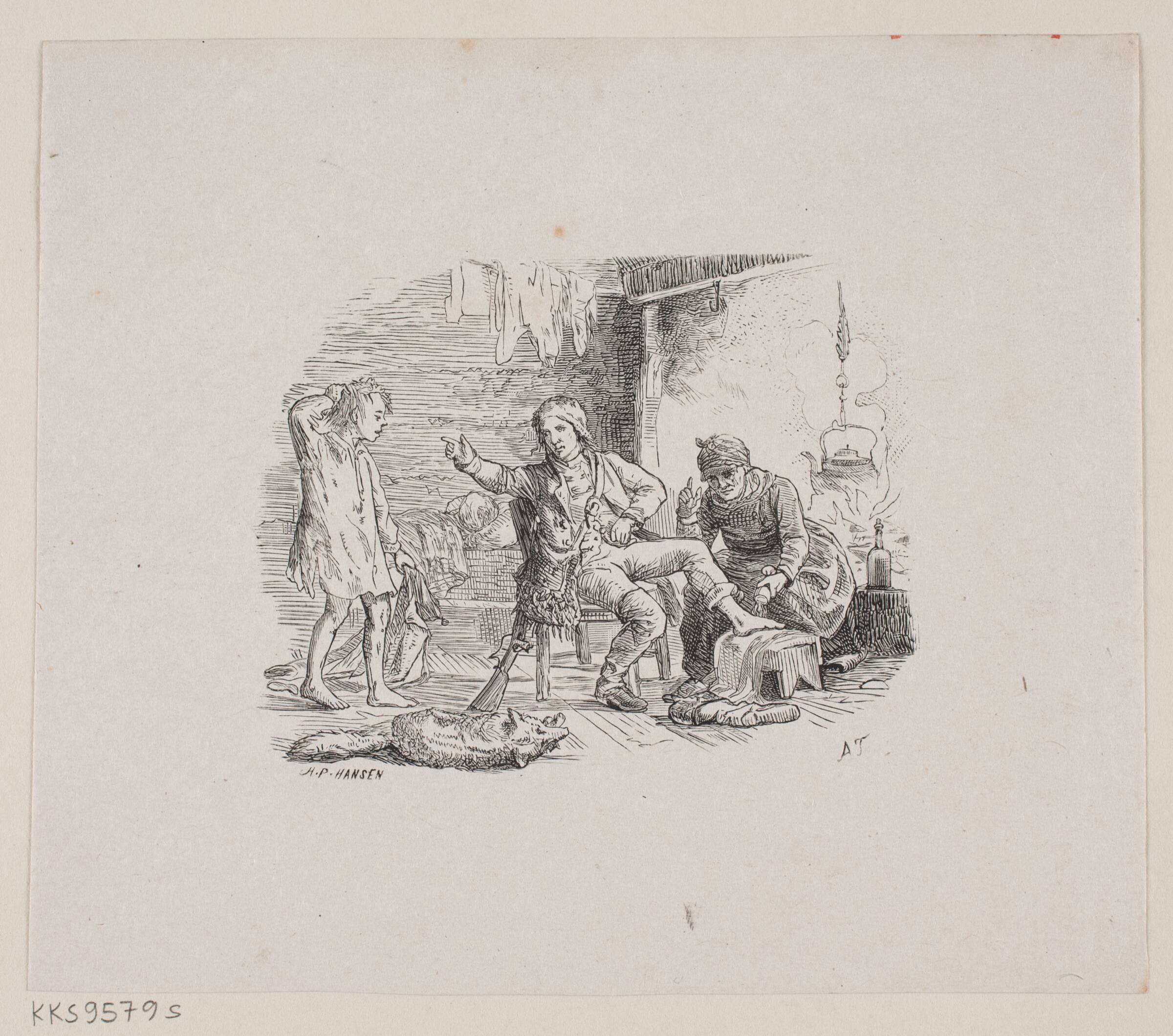 Berthe Tuppenhaugs Fortællinger, H.P. Hansen, 1829-1899