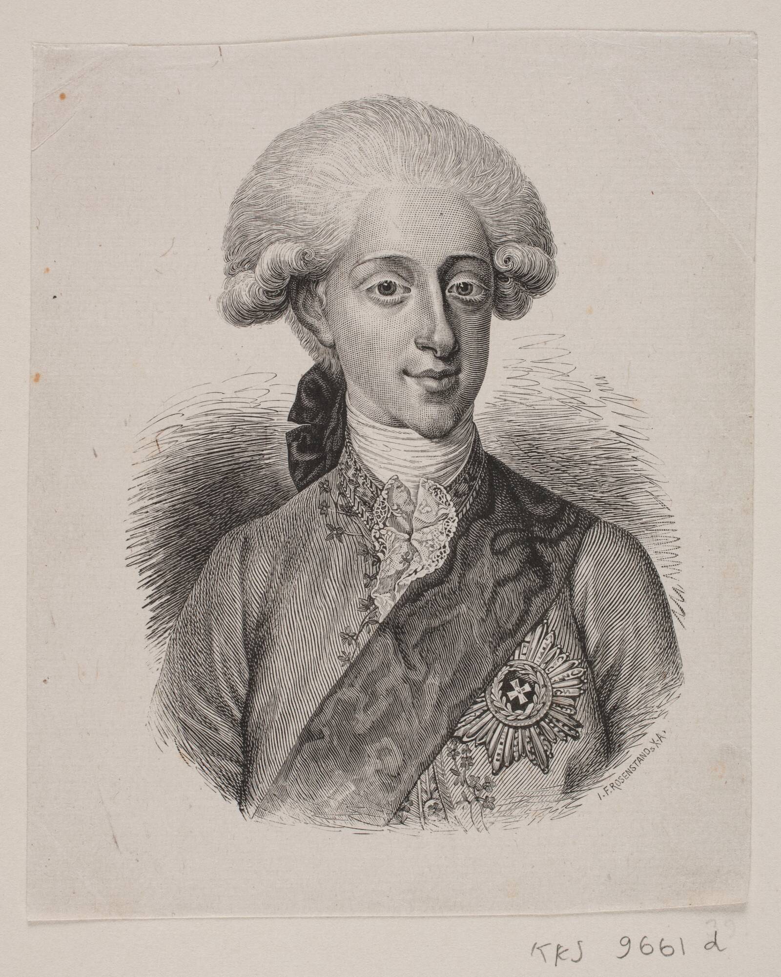Frederik VI som kronprins, Herman Rudolf Müller, 1856-1935