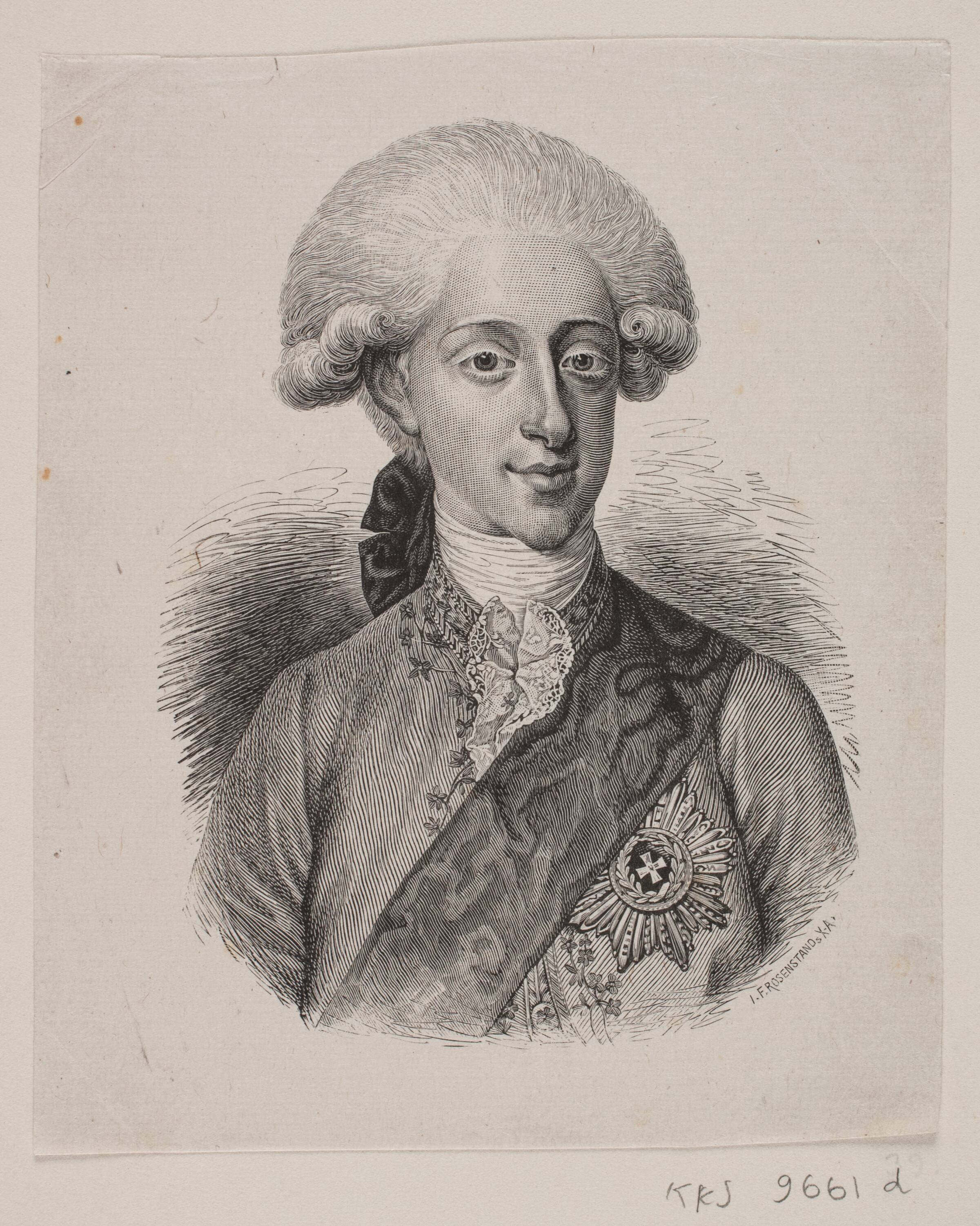 Frederik VI som kronprins, Herman Rudolf Müller, 1856-1935