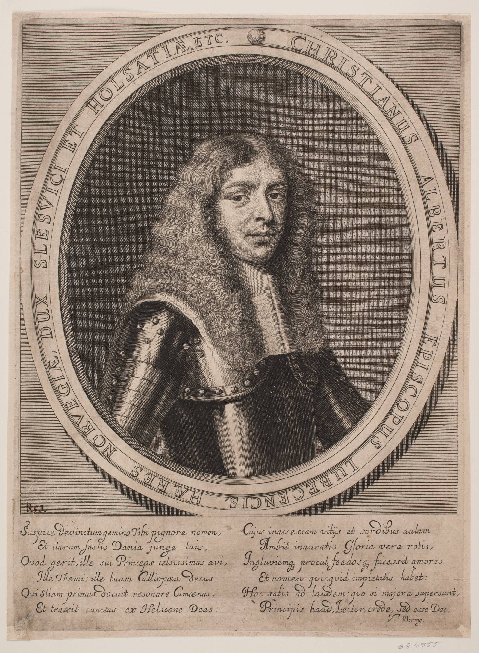 Christian Albert af Holsten, Albert Haelwegh, 1664-1666