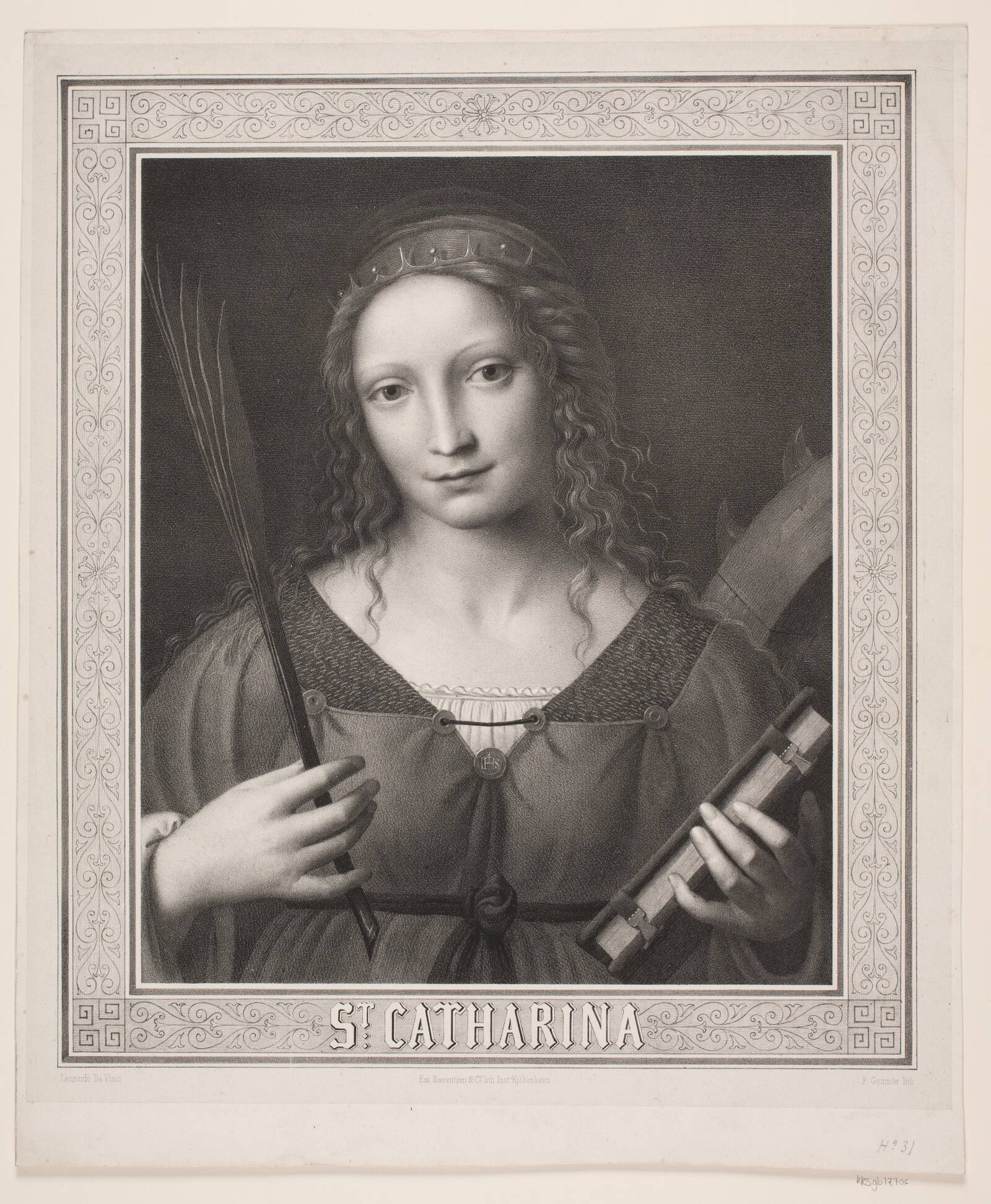 St. Katarina, Peter Henrik Gemzøe, 1800-1899