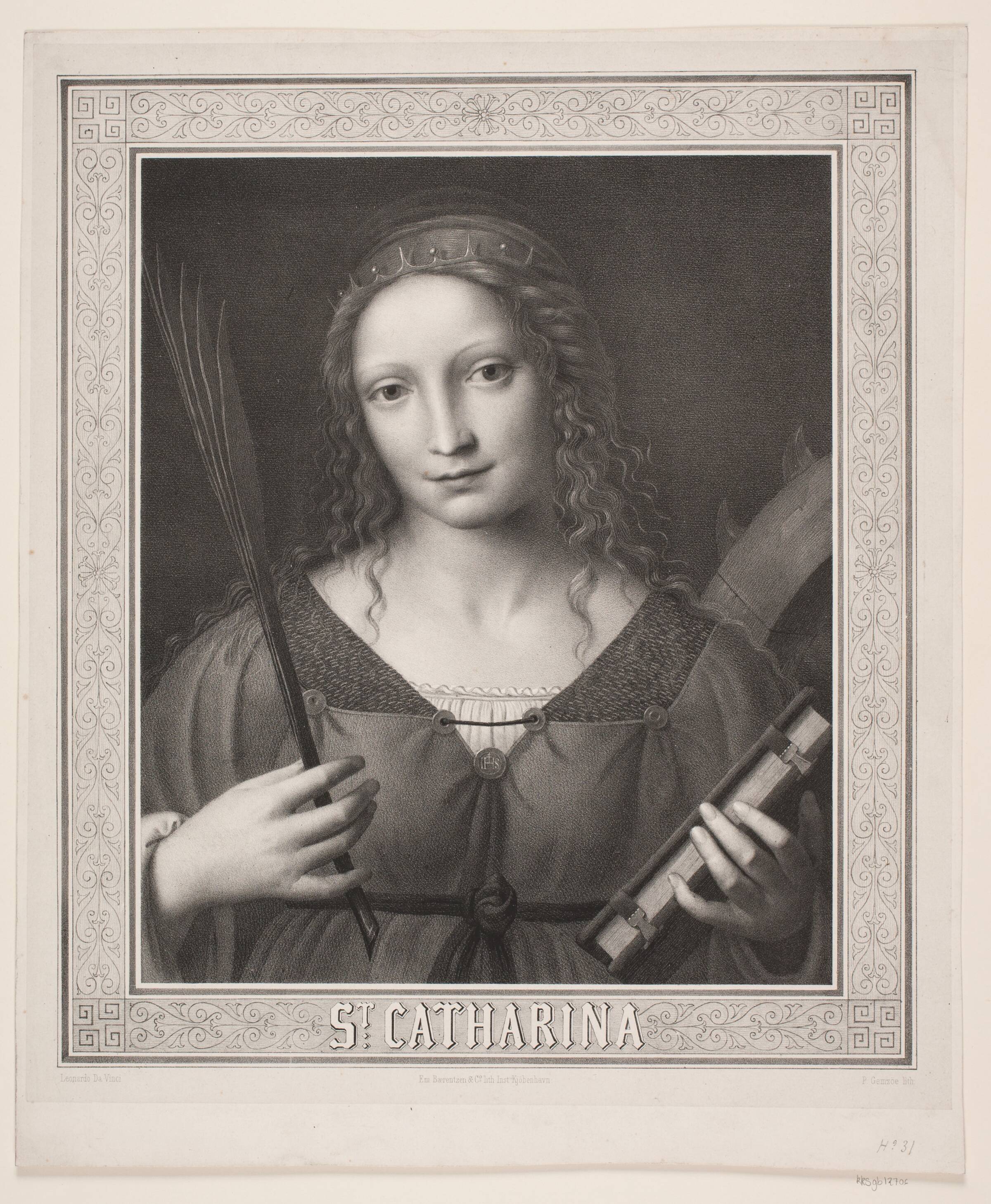 St. Katarina, Peter Henrik Gemzøe, 1800-1899