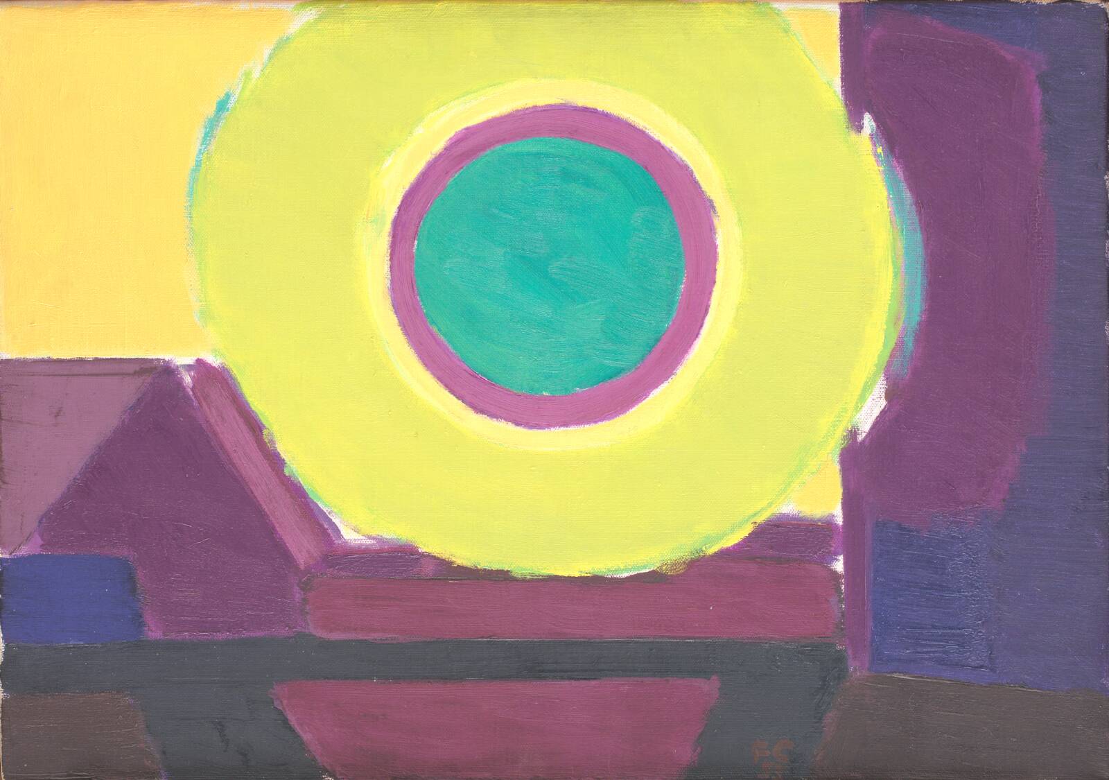 Aften. Skagen, Frede Christoffersen, 1955
