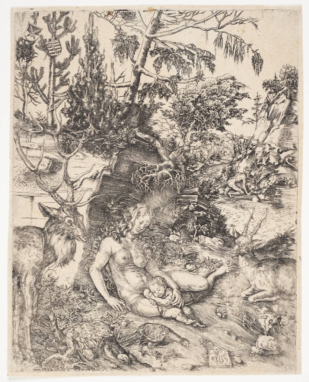 Den hellige Johannes Chrysostemos' bod, Lucas Cranach, 1509