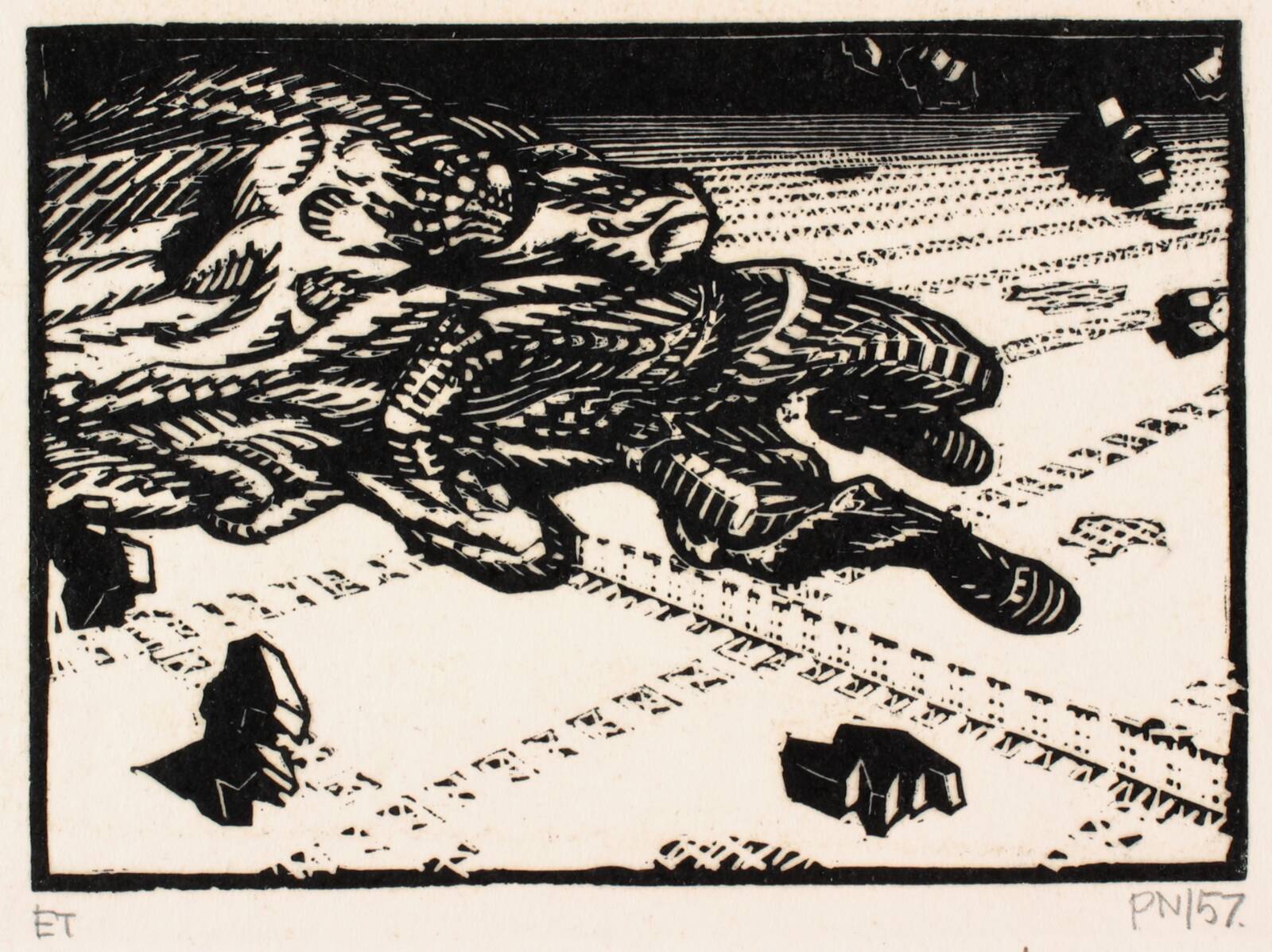 Lufttryk, Palle Nielsen, 1957