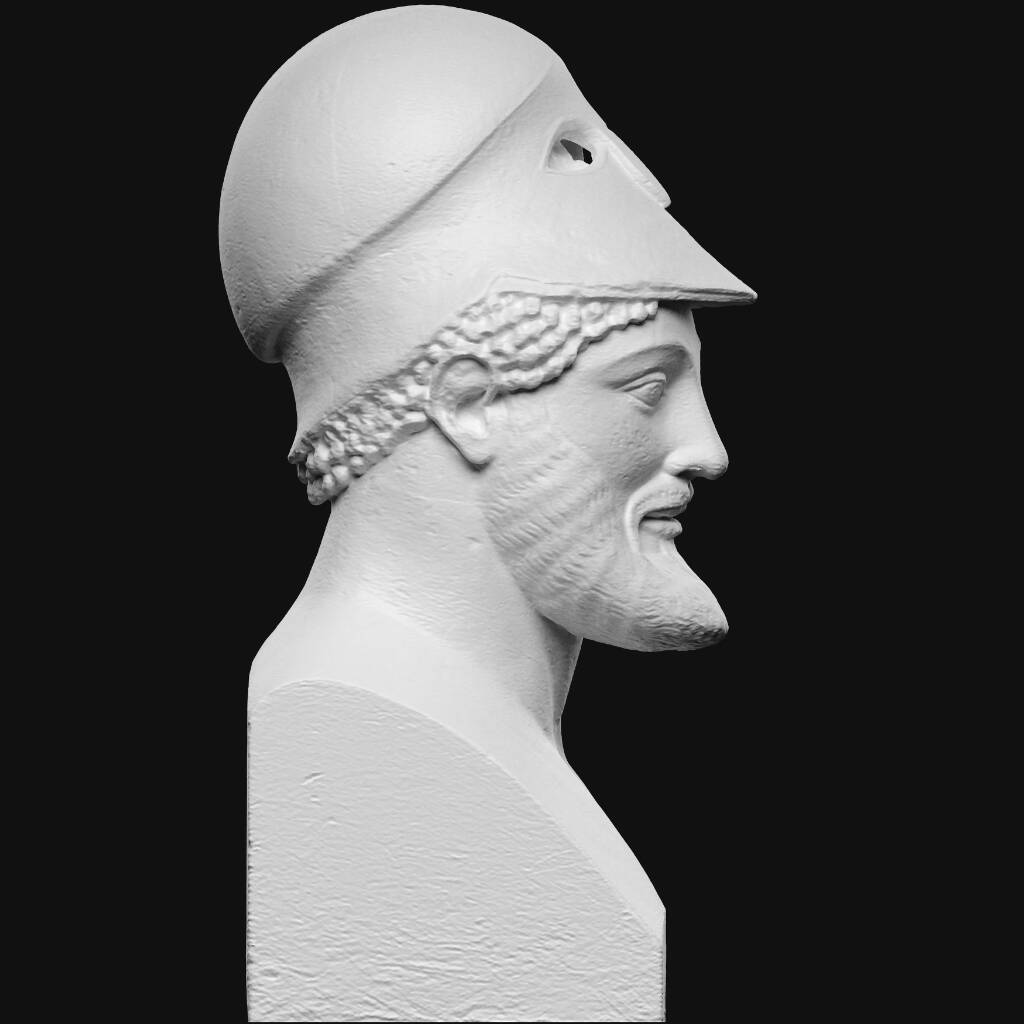 Miltiades in Helmet