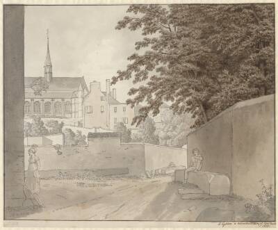 Ved kirken Saint-Martin i Montmorency, nord for Paris, 10. juli 1812