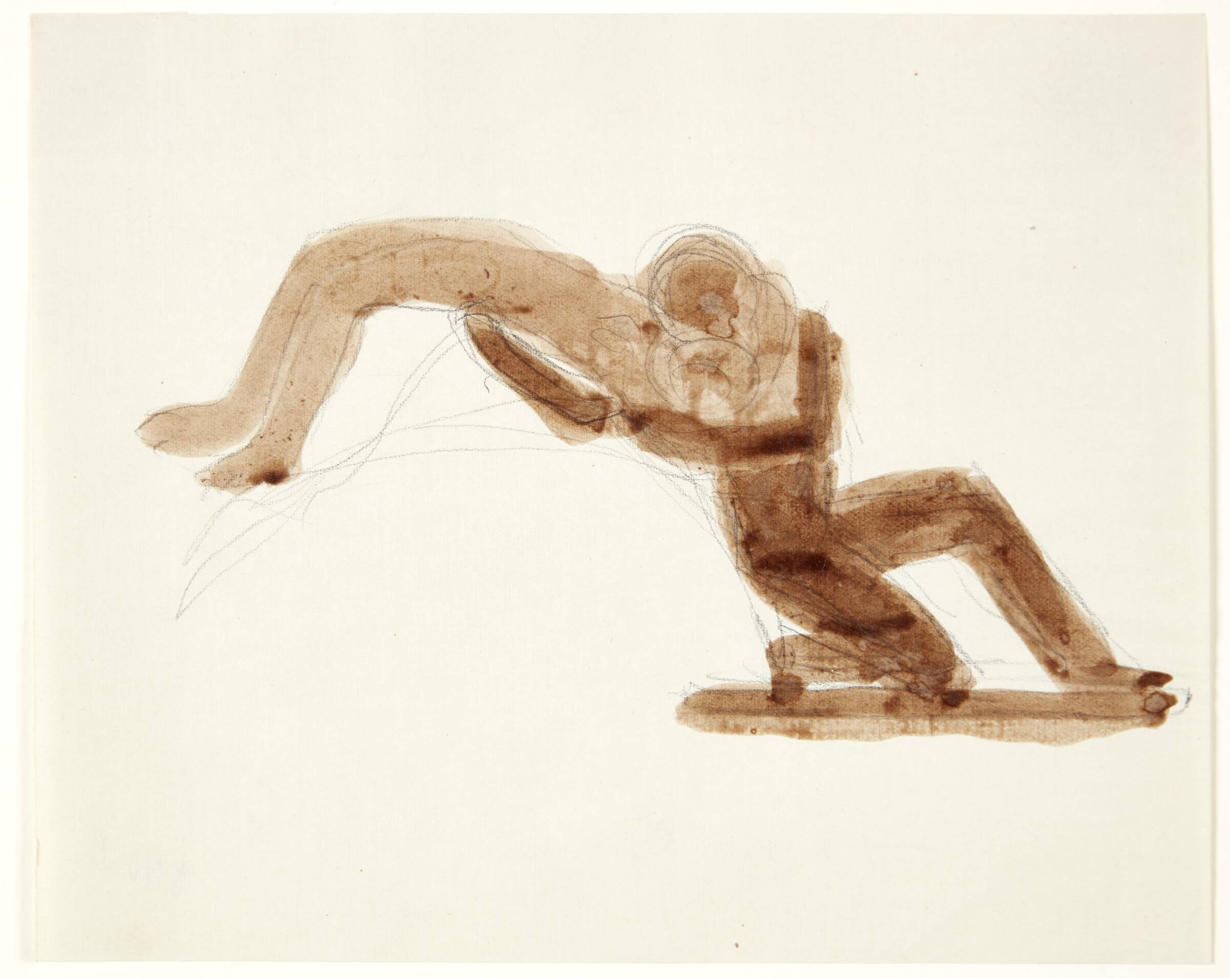 Elskovspar. Udkast til skulptur, Gerhard Henning, 1880-1967