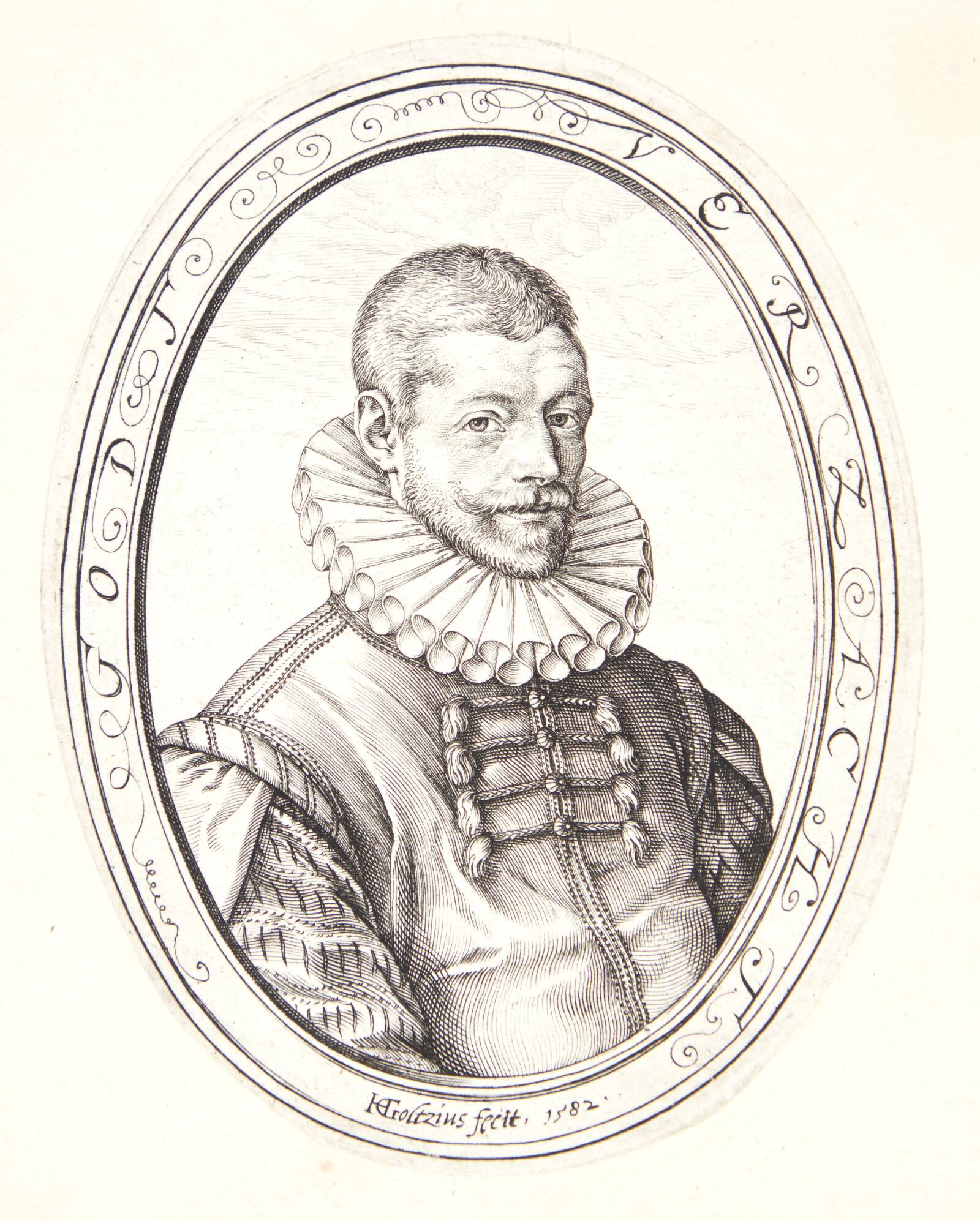 Hans Felbier, Hendrick Goltzius, 1582