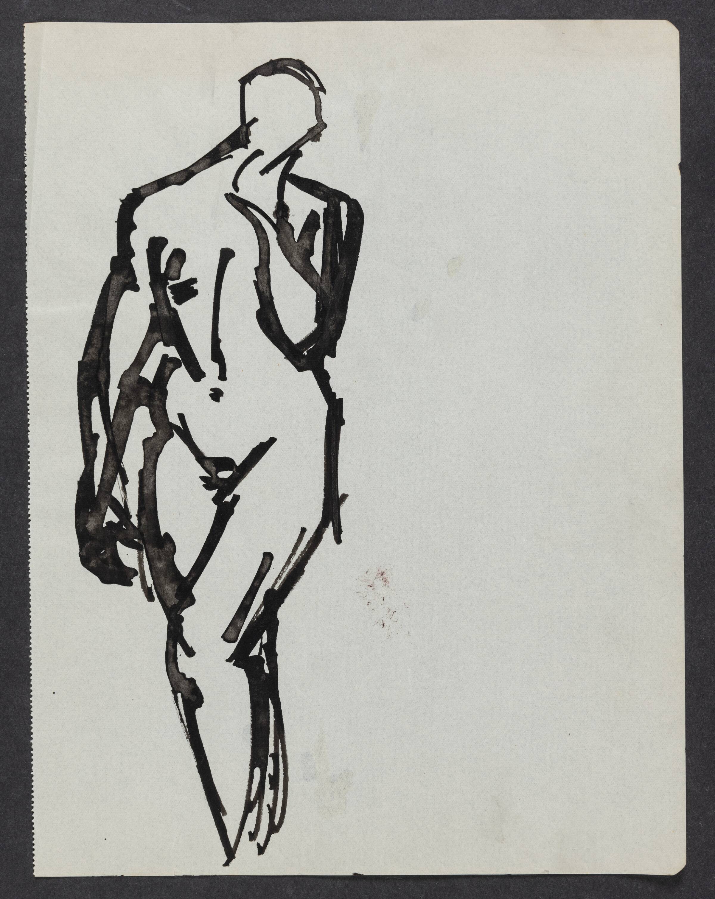 Modelstudie, Astrid Holm, 1876-1937