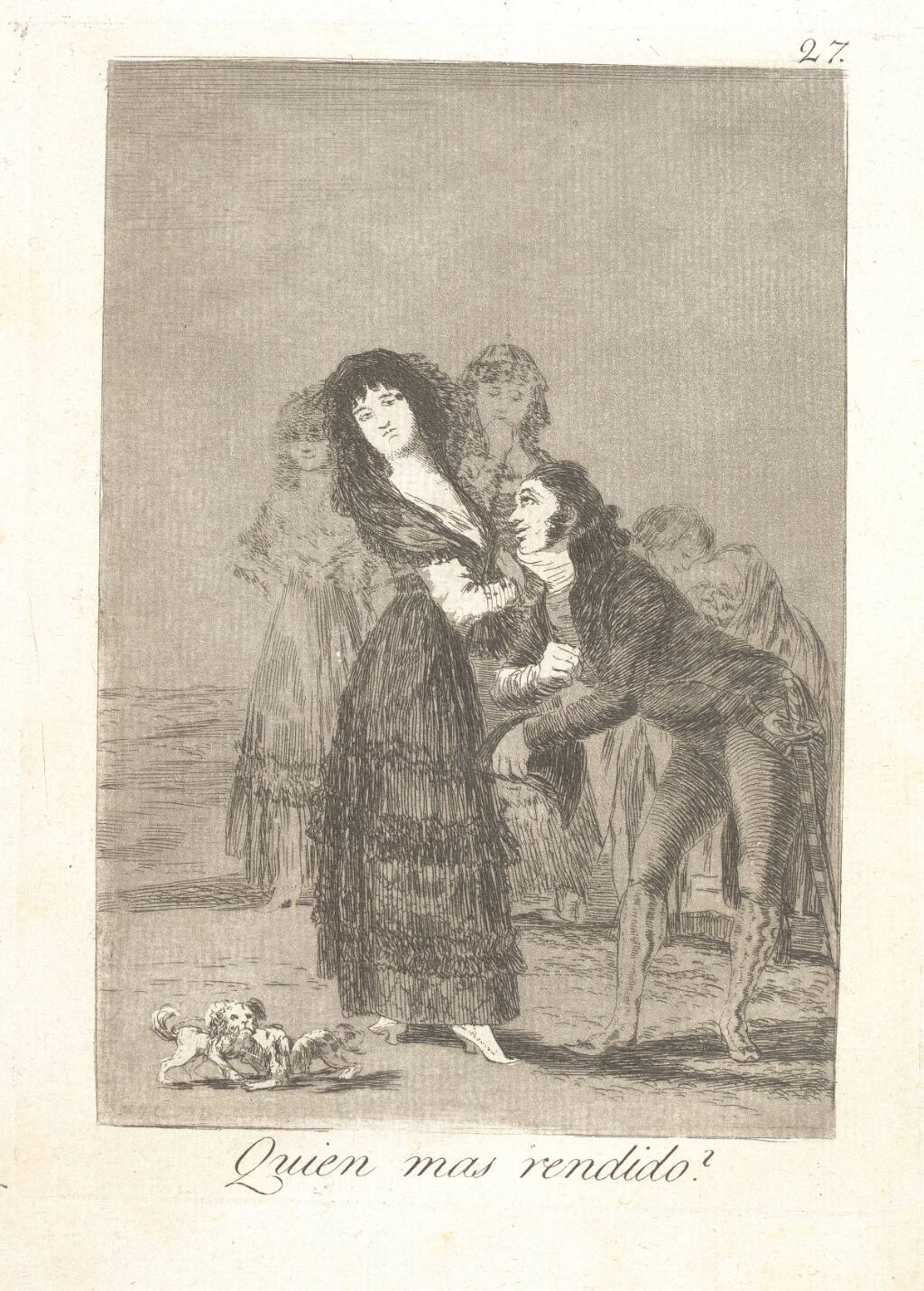 Ydmygste tjener, Francisco de Goya, 1797-1798