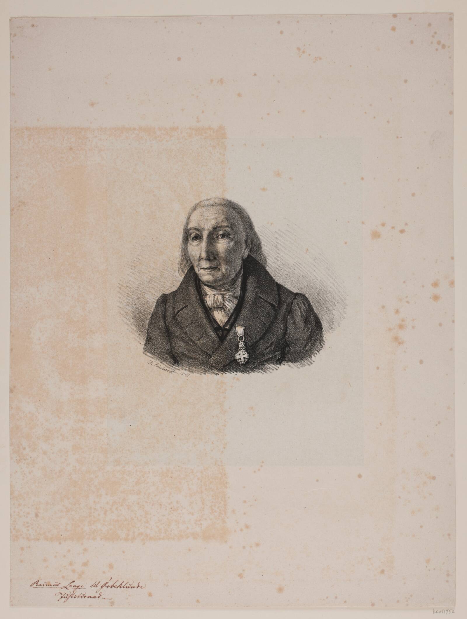 Christian Johan Bredsdorff, Ferdinand Richardt, 1841