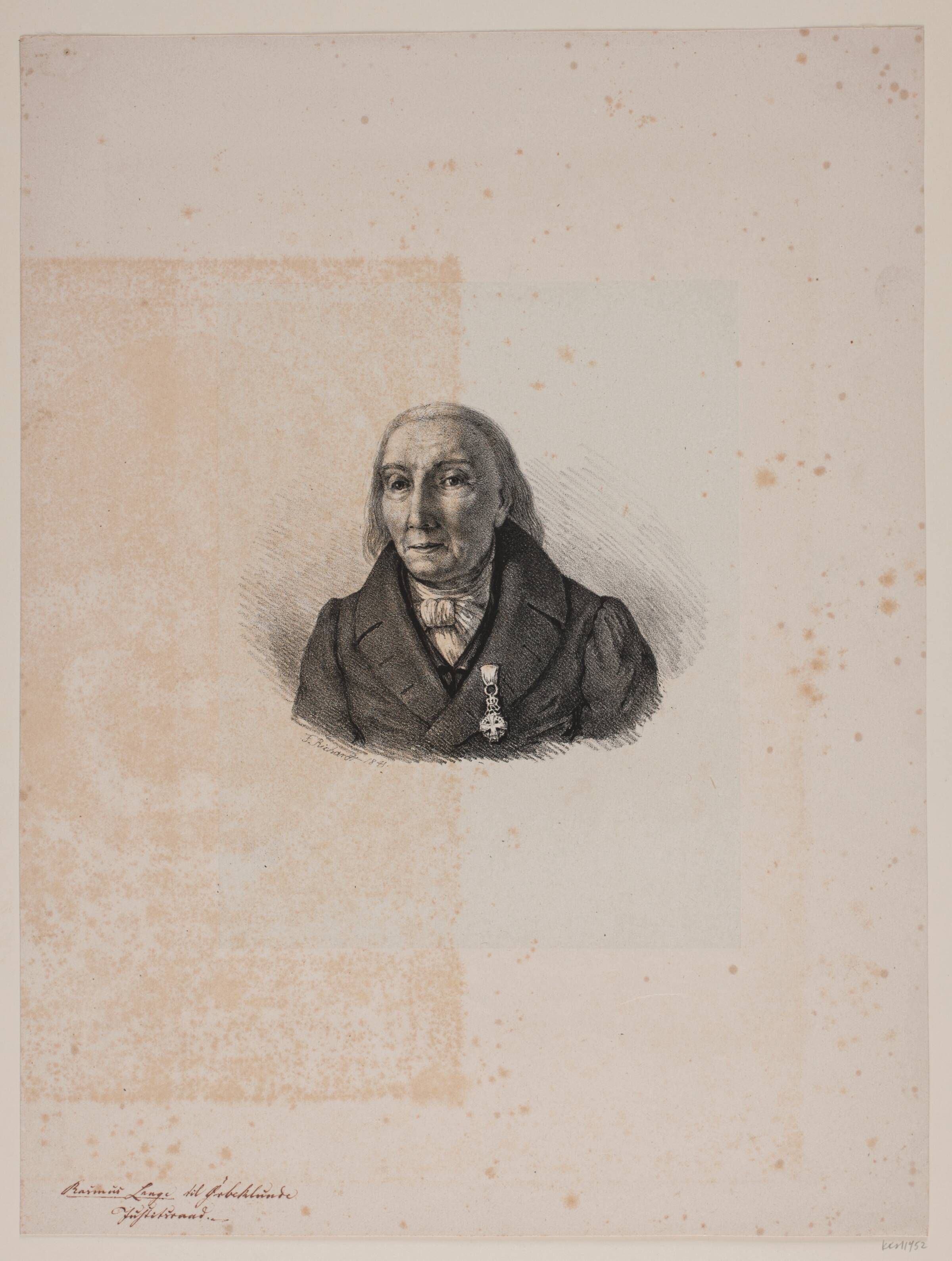 Christian Johan Bredsdorff, Ferdinand Richardt, 1841