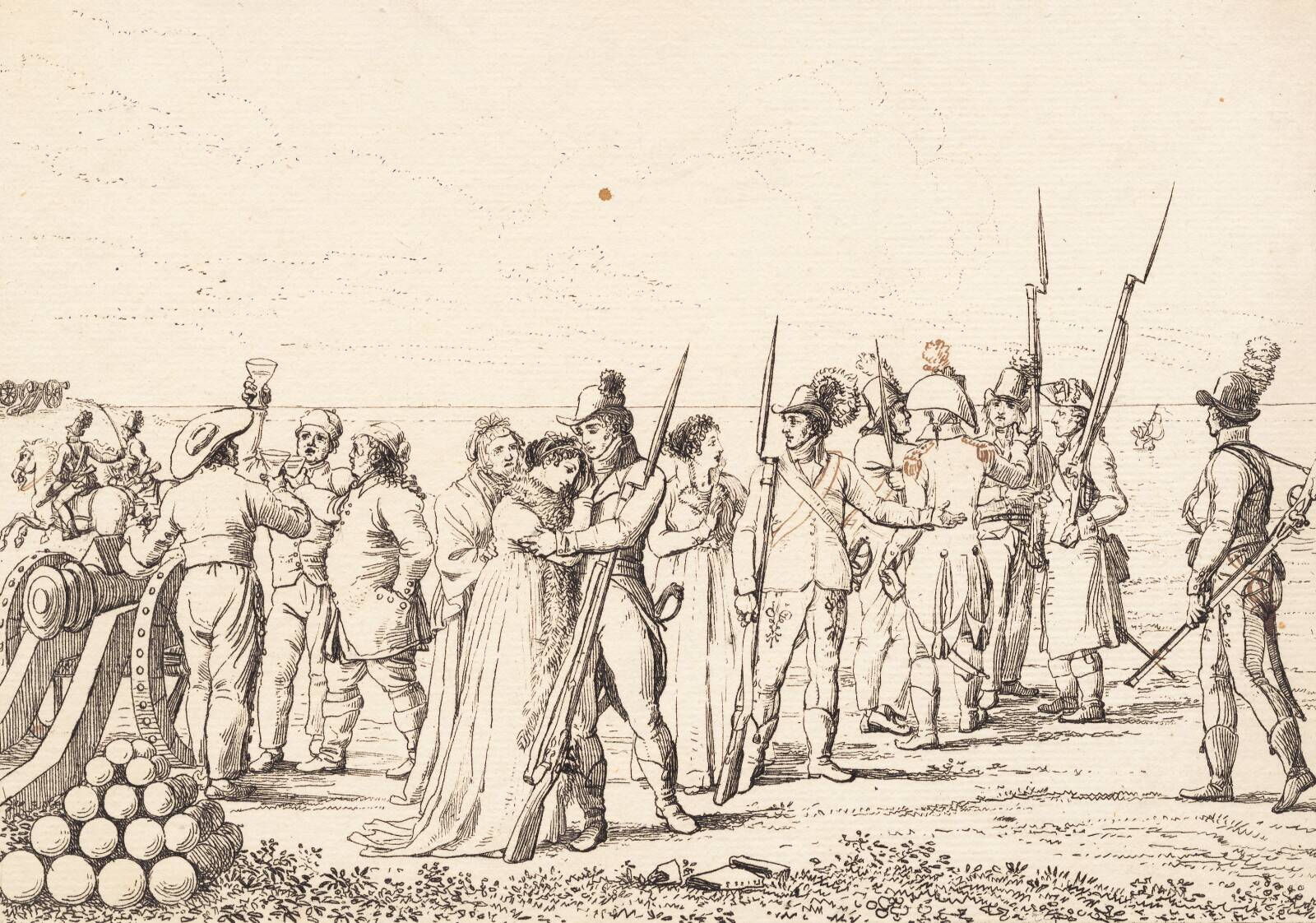Landsforsvarerne, Niels Truslew, 1807