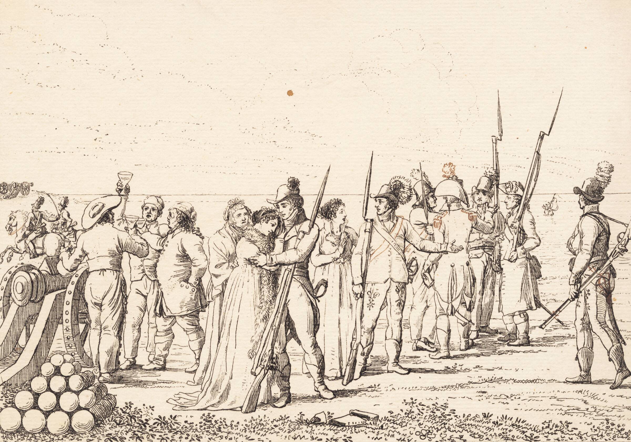 Landsforsvarerne, Niels Truslew, 1807