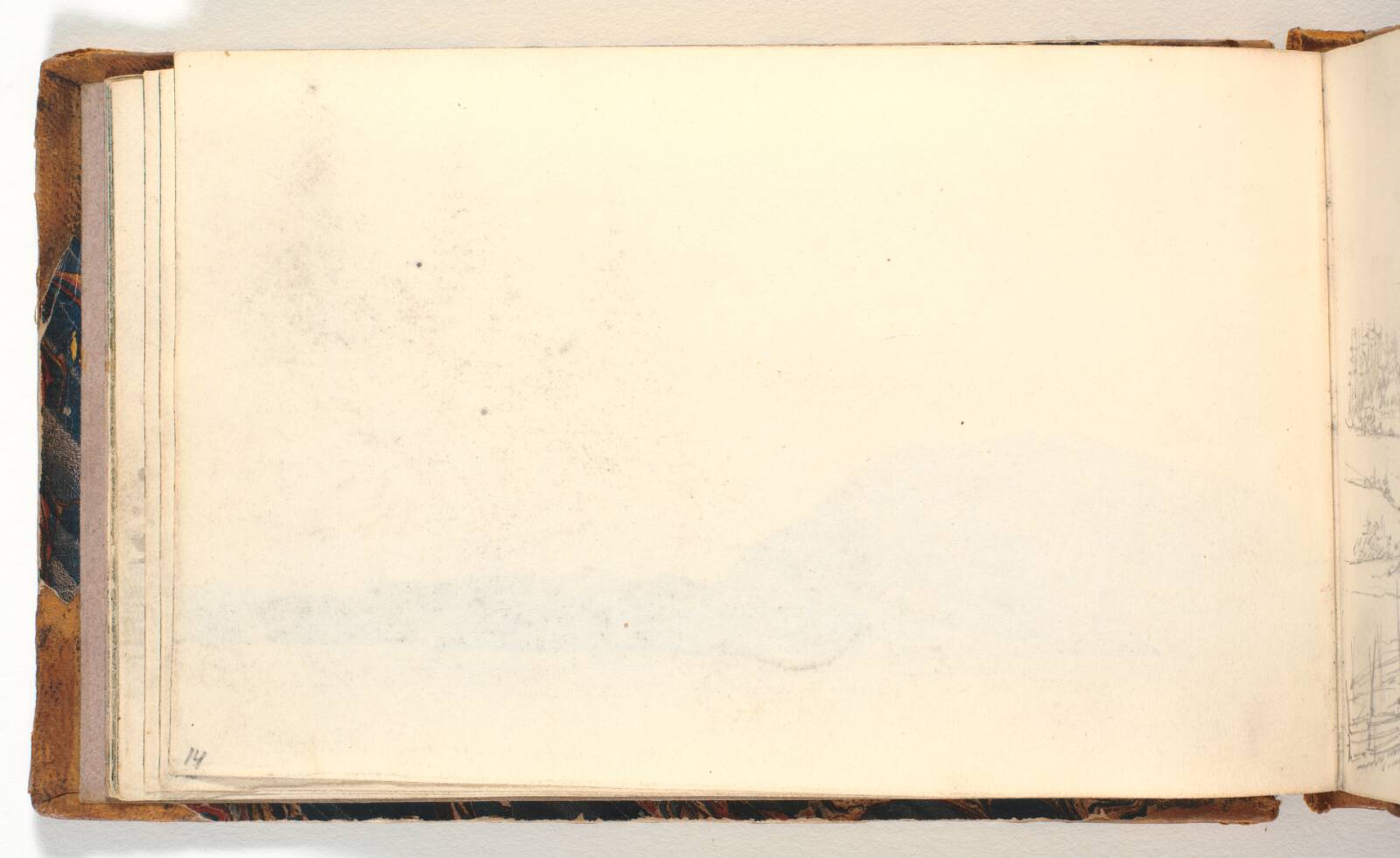 Blank, Martinus Rørbye, 1832