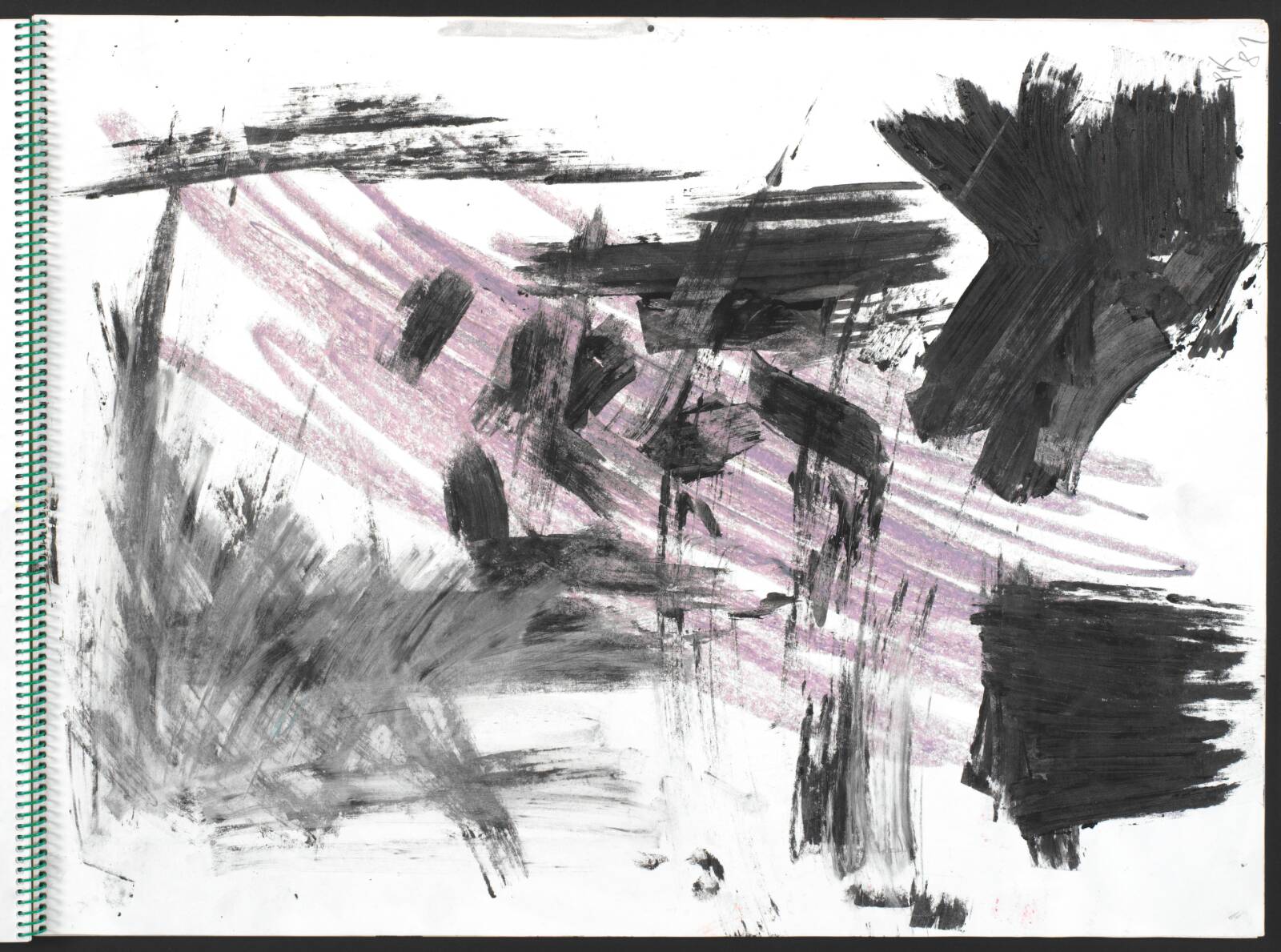 Abstraktion, Per Kirkeby, 1981