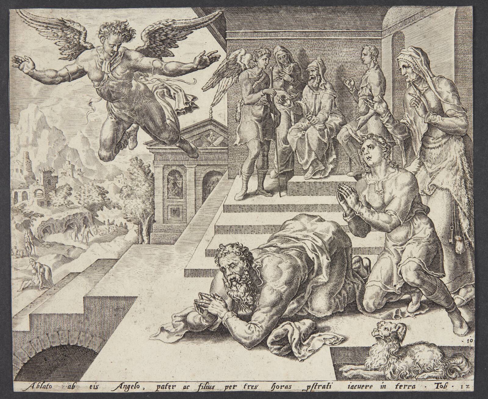 Englens afrejse, Ubekendt, 1556