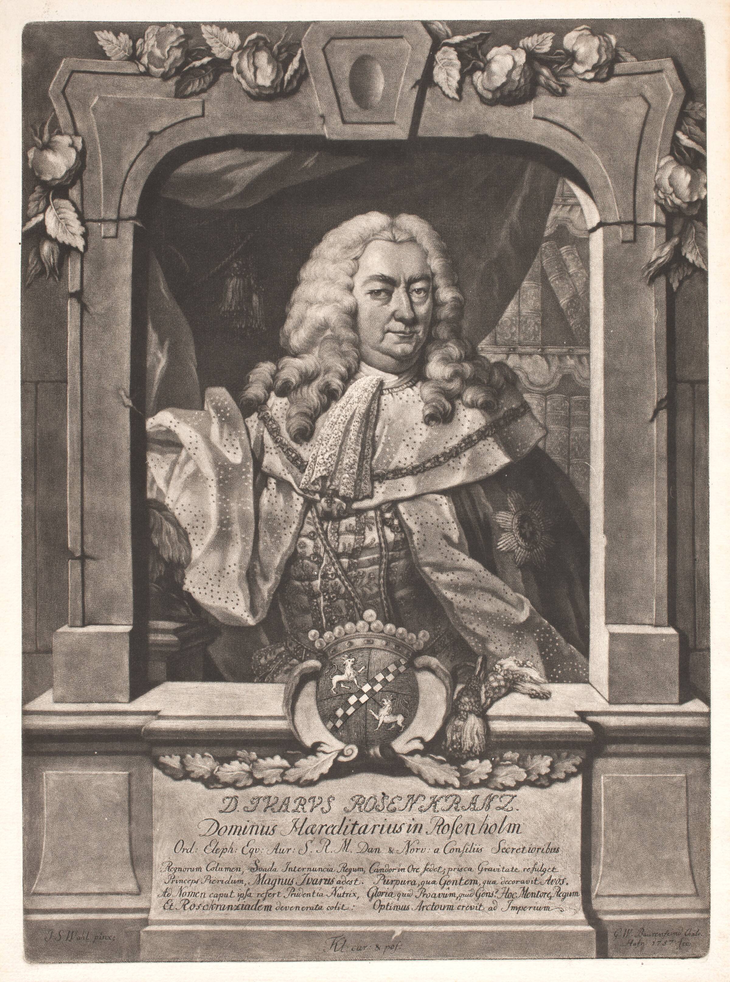 Ivar Rosenkrants, Georg Vilhelm Baurenfeind, 1757