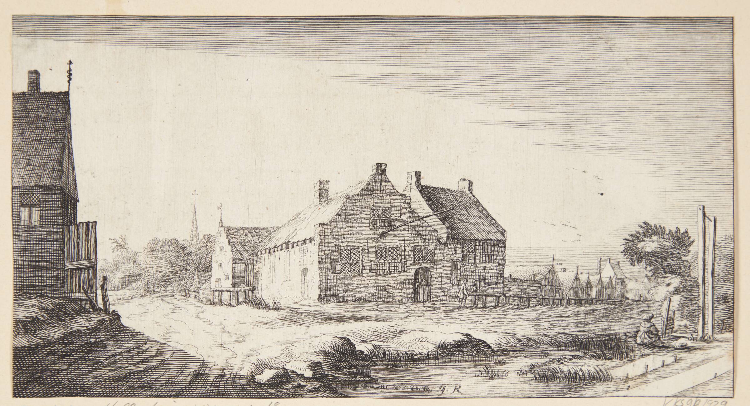Domhuset i Ouderkerk aan de Amstel, Geertruyt Roghman, 1625-1657